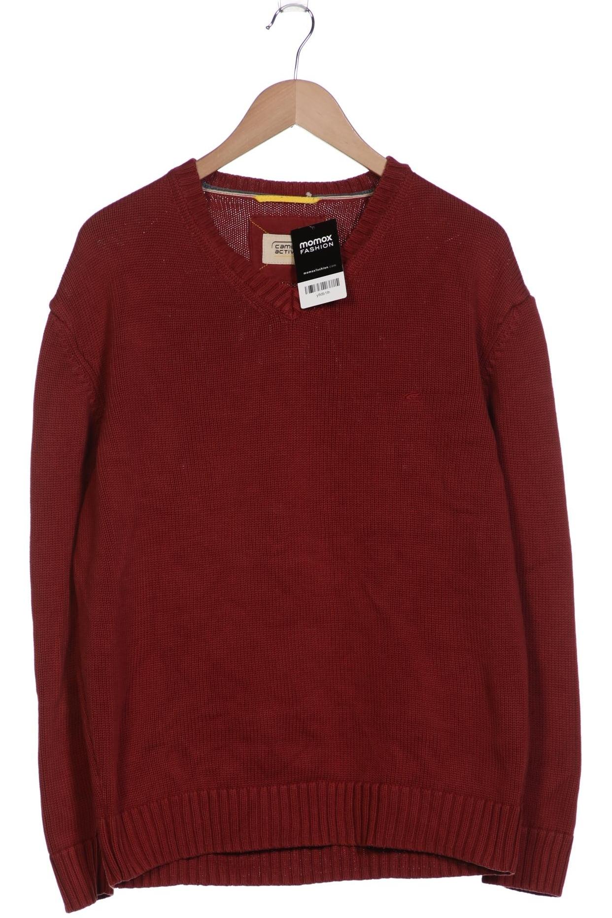 

camel active Herren Pullover, rot, Gr. 54