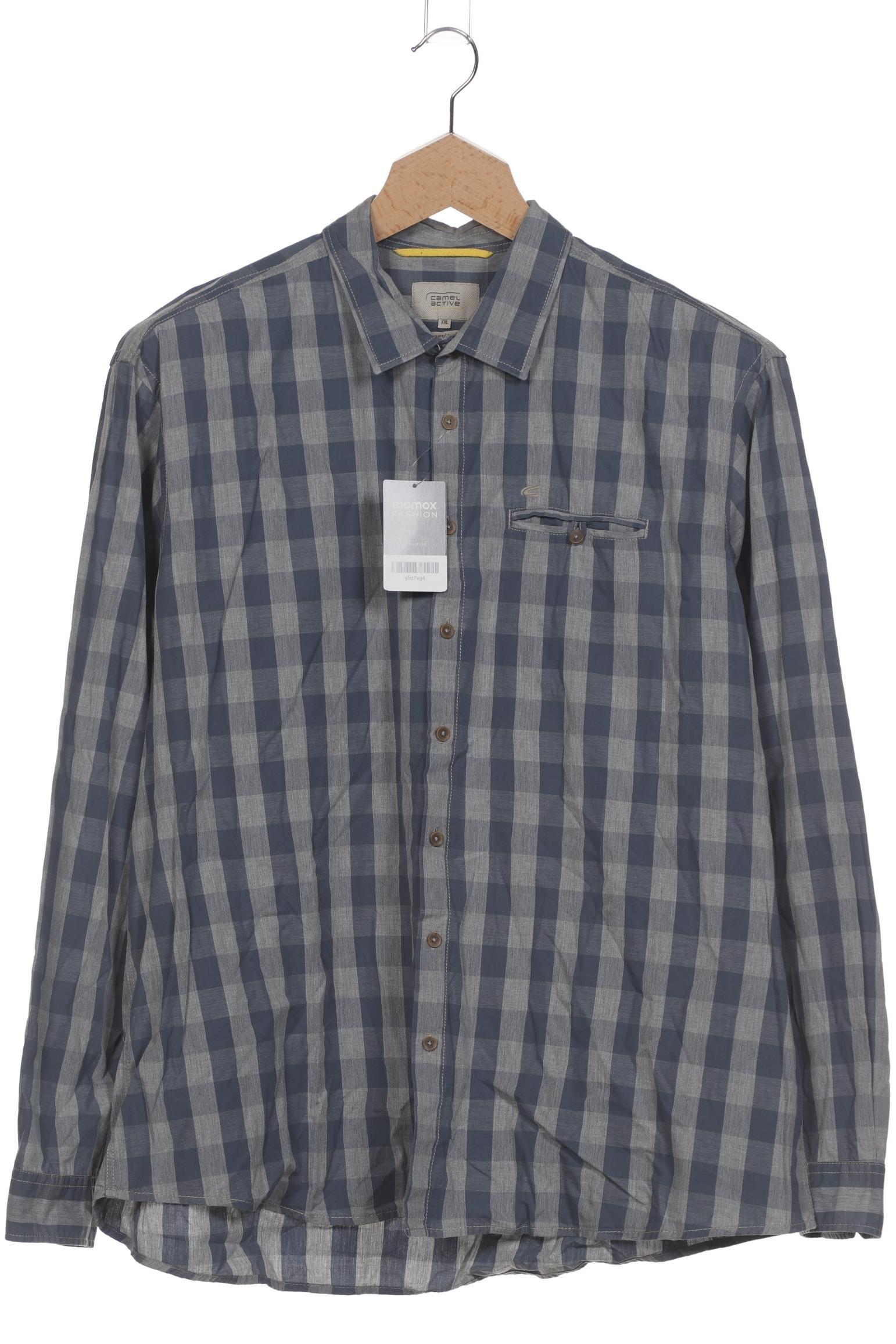 

camel active Herren Hemd, blau, Gr. 56