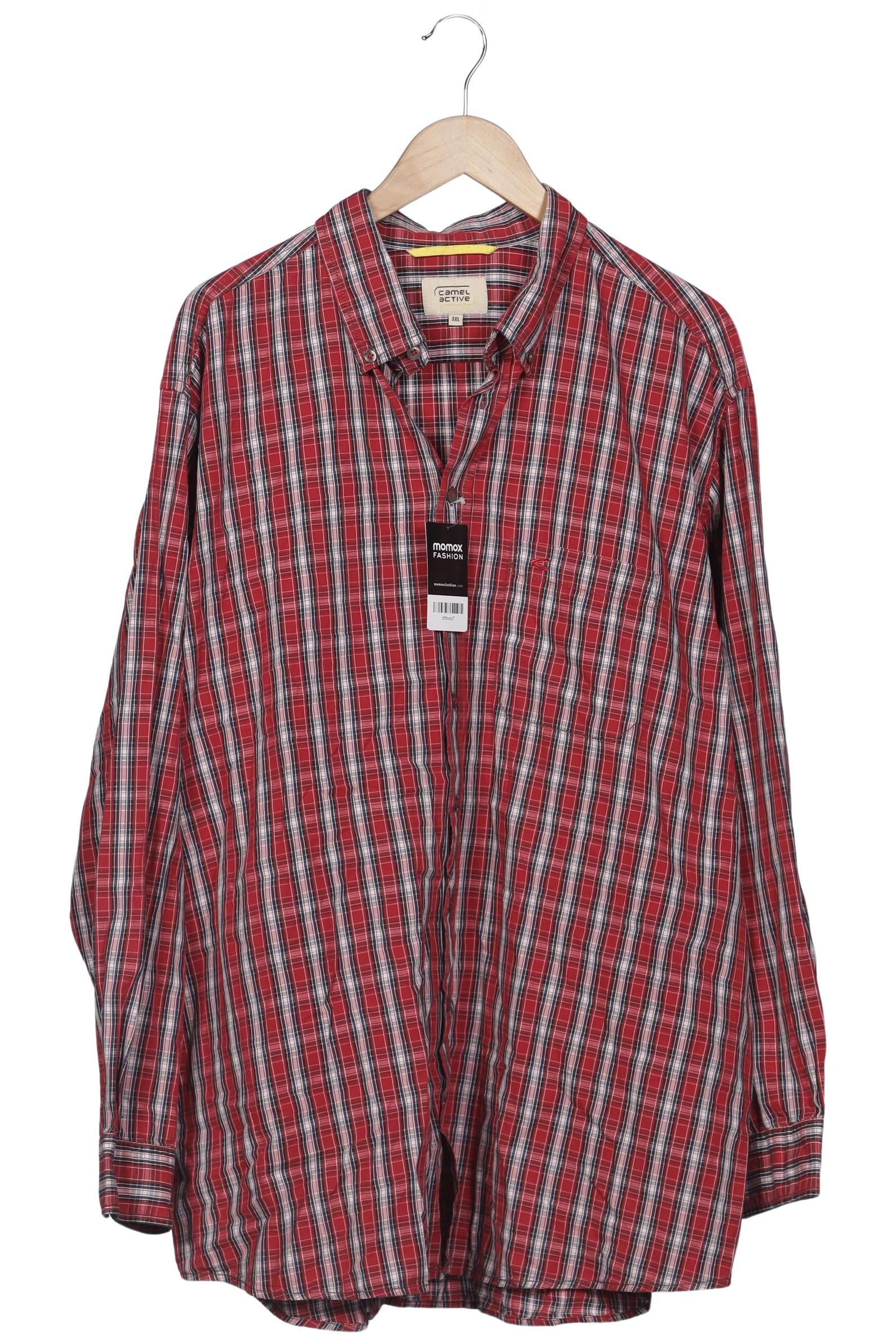 

camel active Herren Hemd, rot, Gr. 58