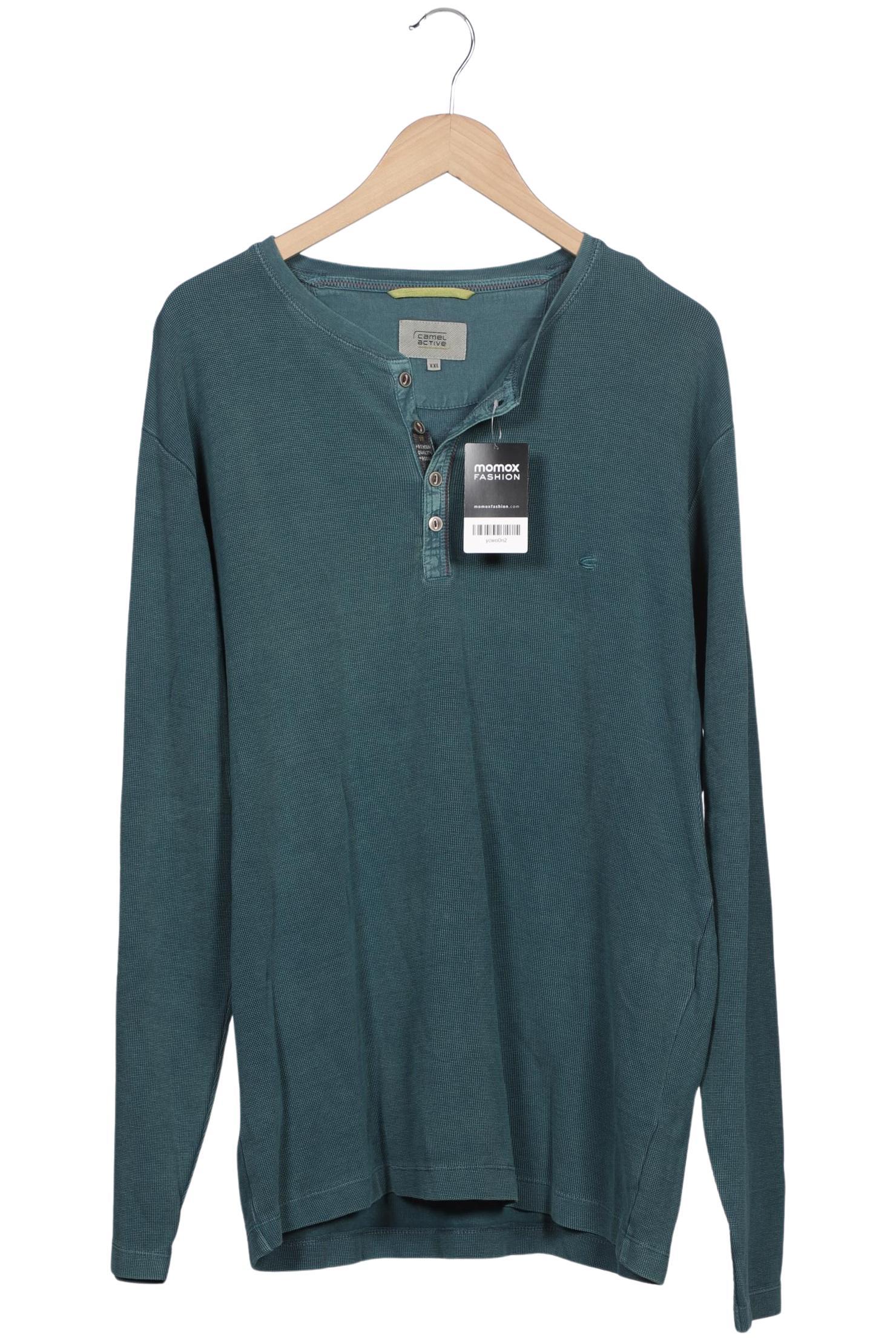Thumbnail - camel active Herren Langarmshirt, türkis, Gr. 56