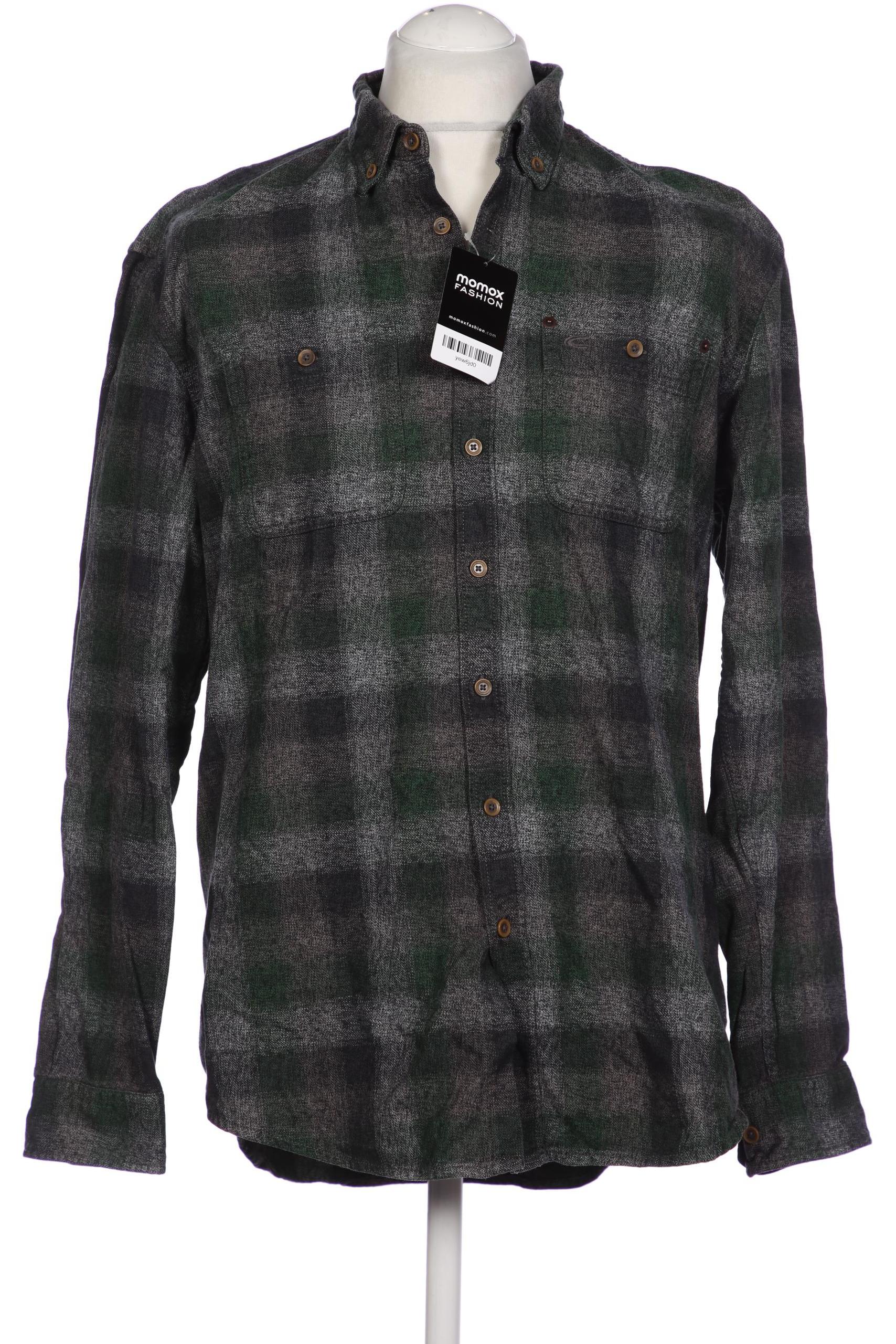 

camel active Herren Hemd, grau, Gr. 52
