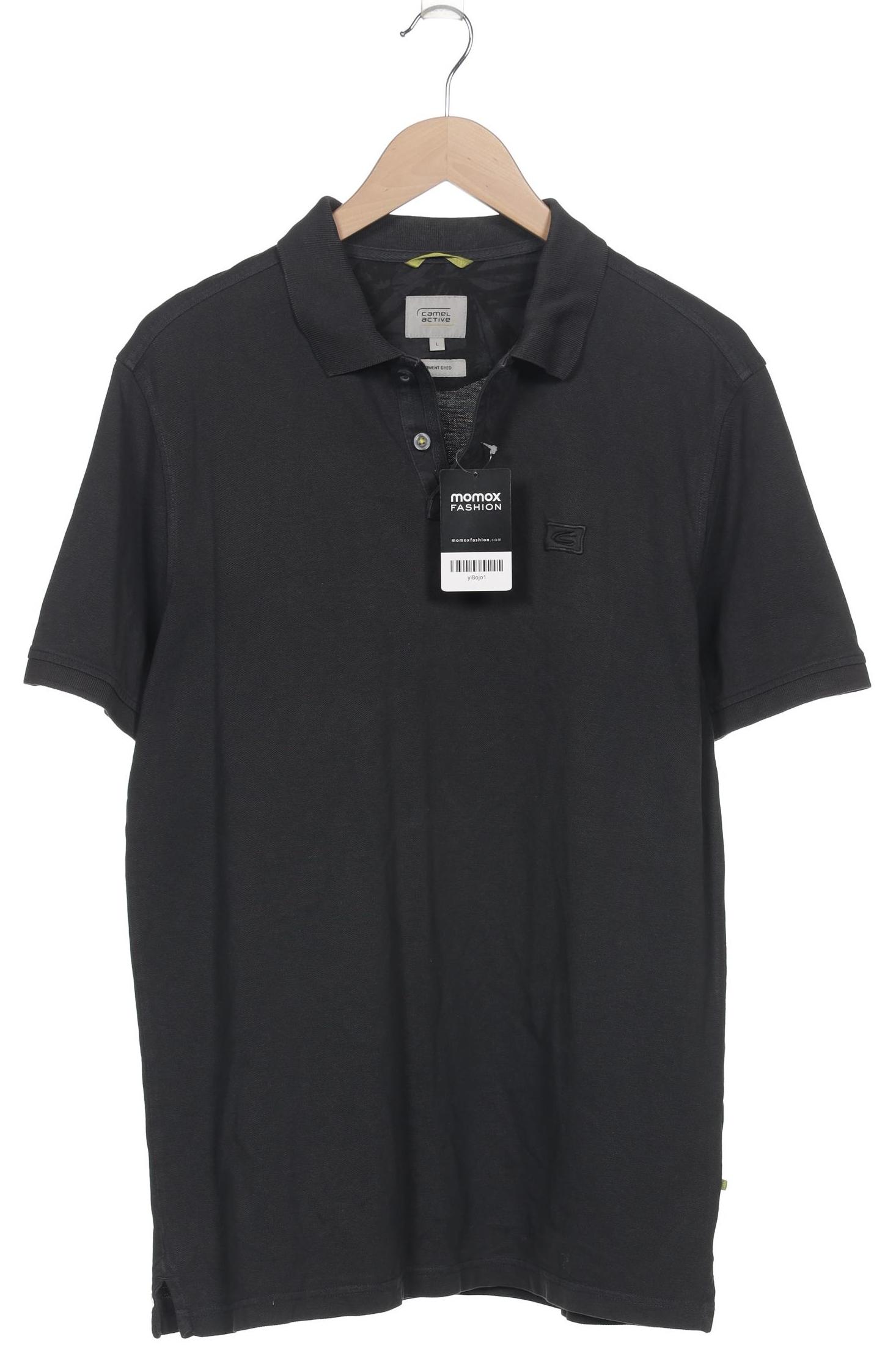 

camel active Herren Poloshirt, schwarz, Gr. 52