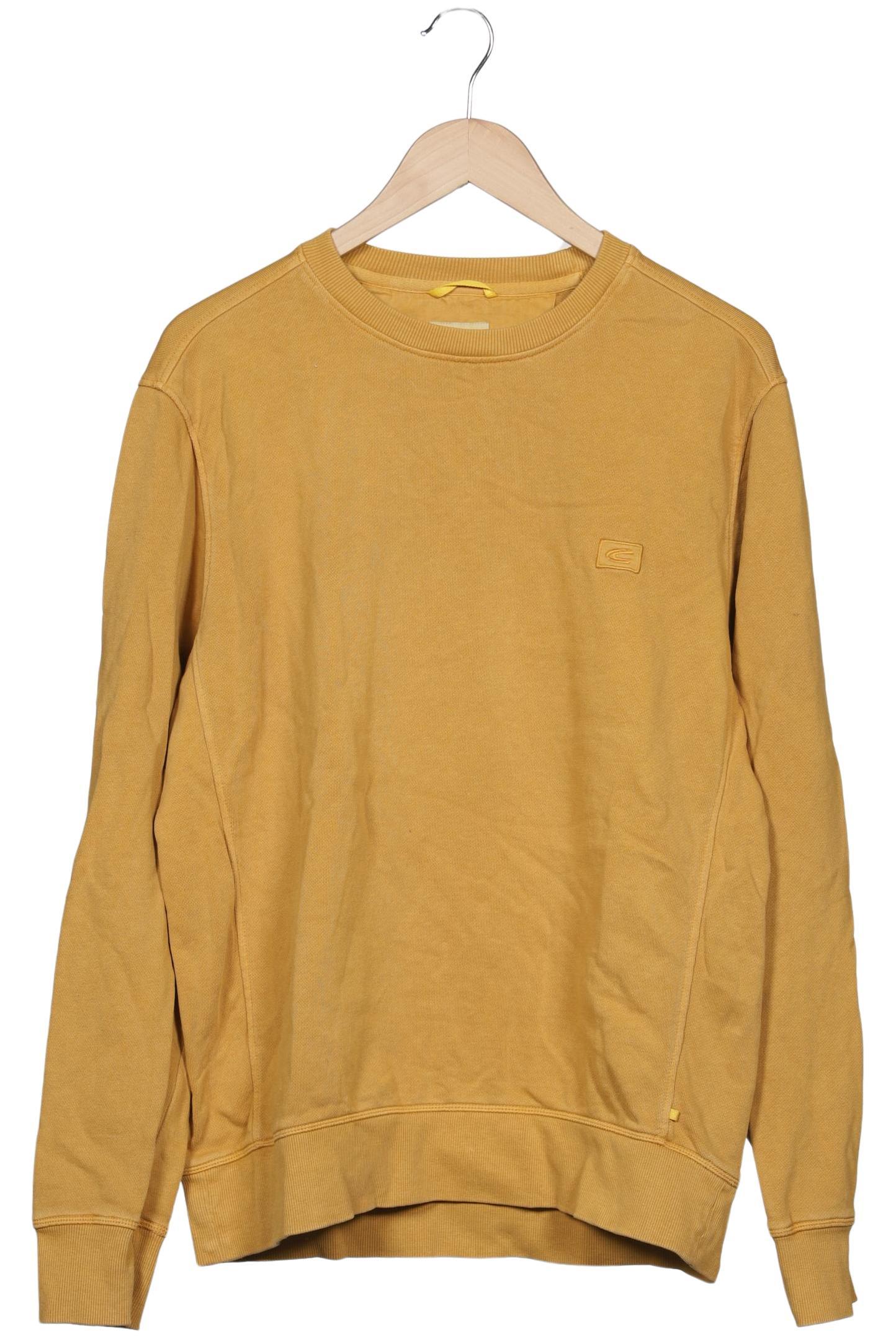 

camel active Herren Sweatshirt, gelb, Gr. 52