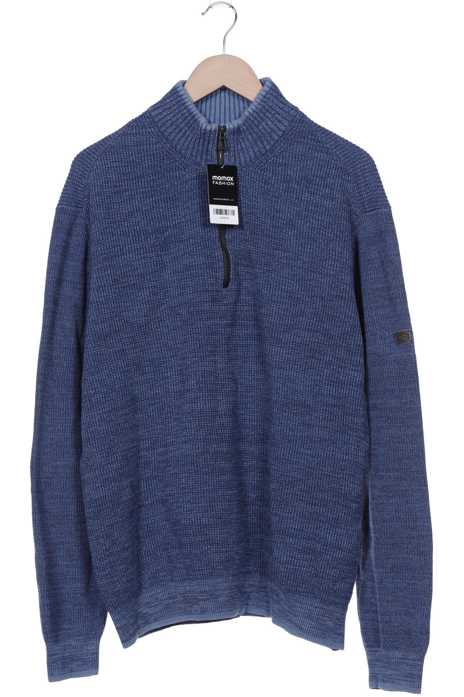 

camel active Herren Pullover, blau, Gr. 56