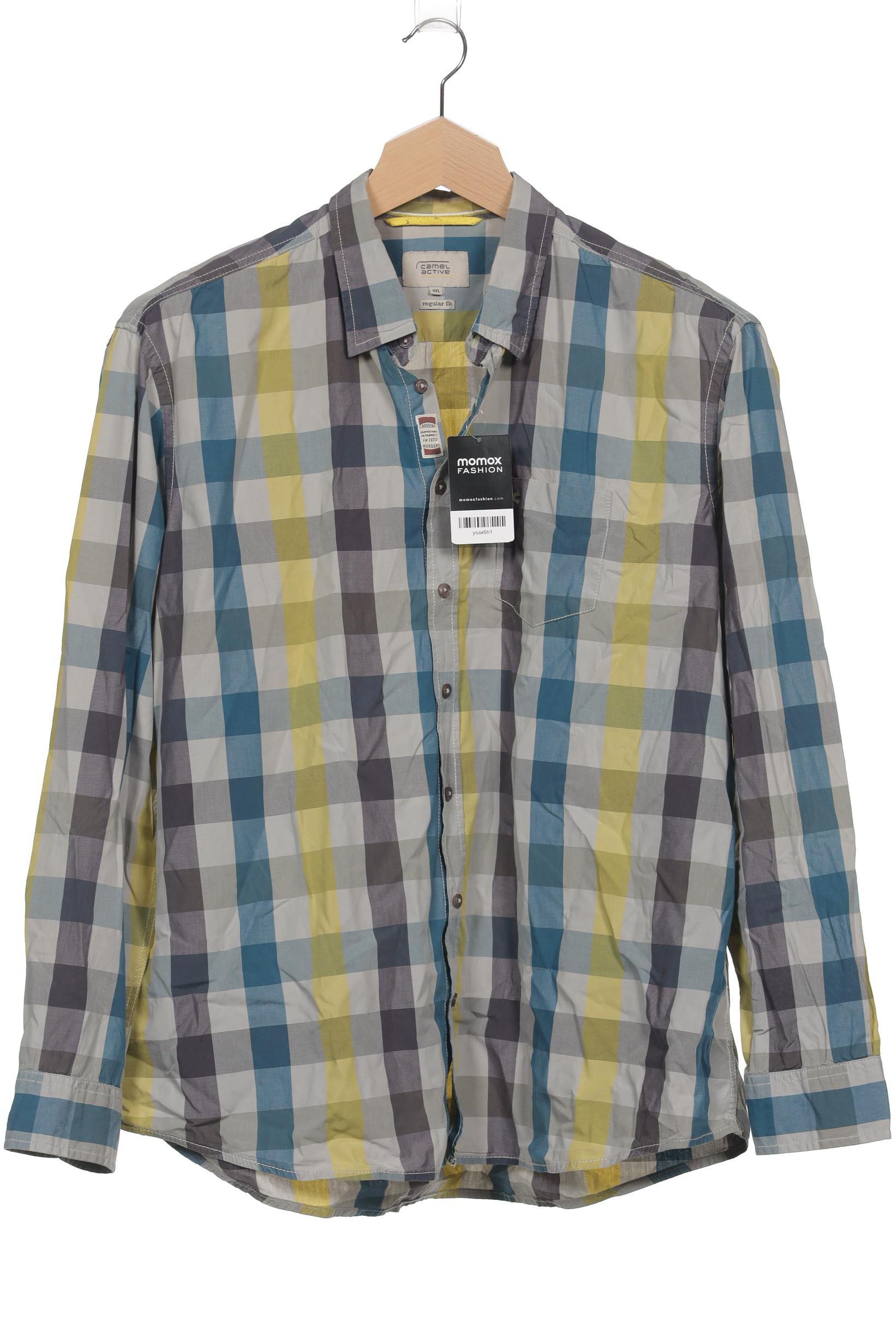 

camel active Herren Hemd, mehrfarbig, Gr. 56