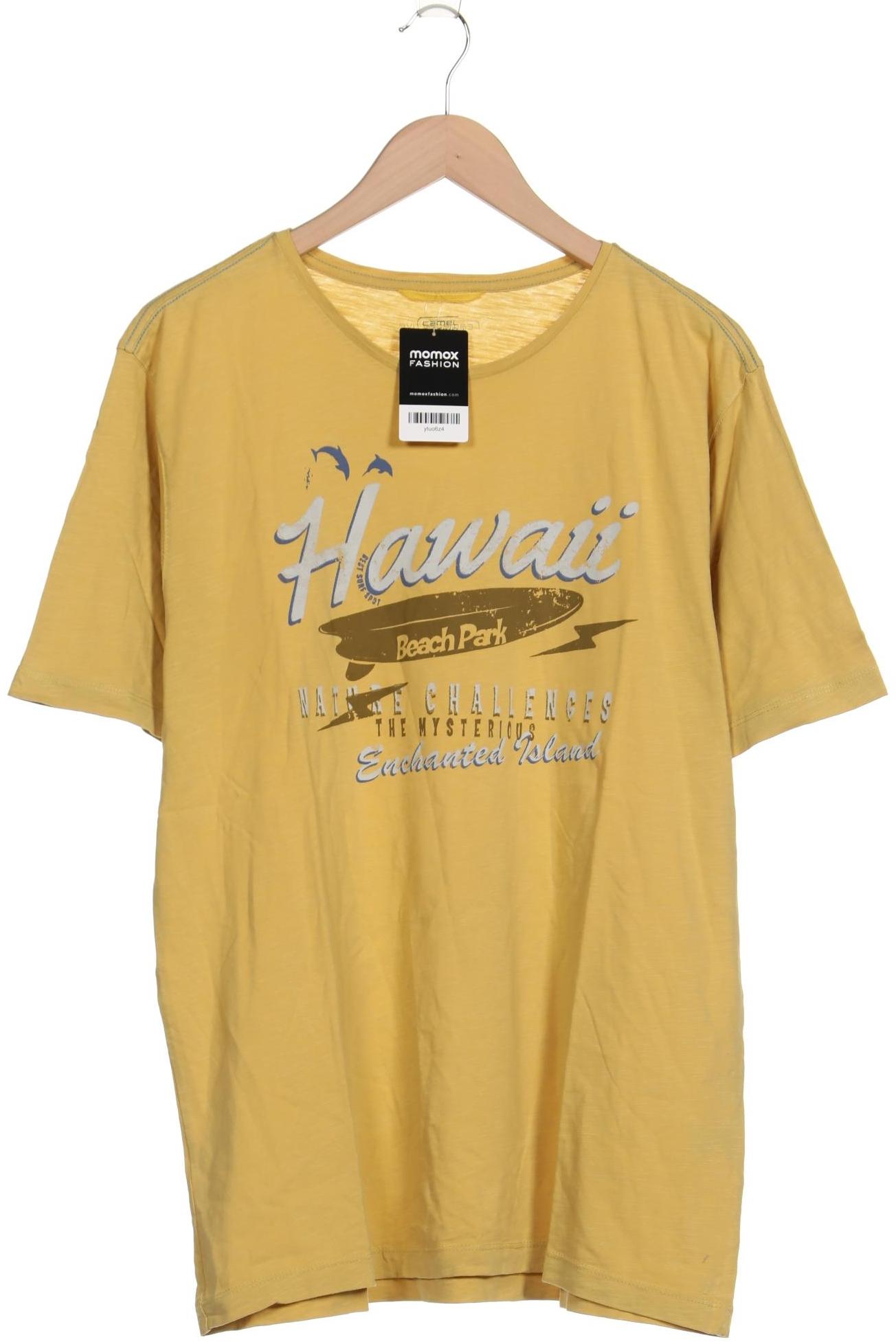 

camel active Herren T-Shirt, gelb, Gr. 54