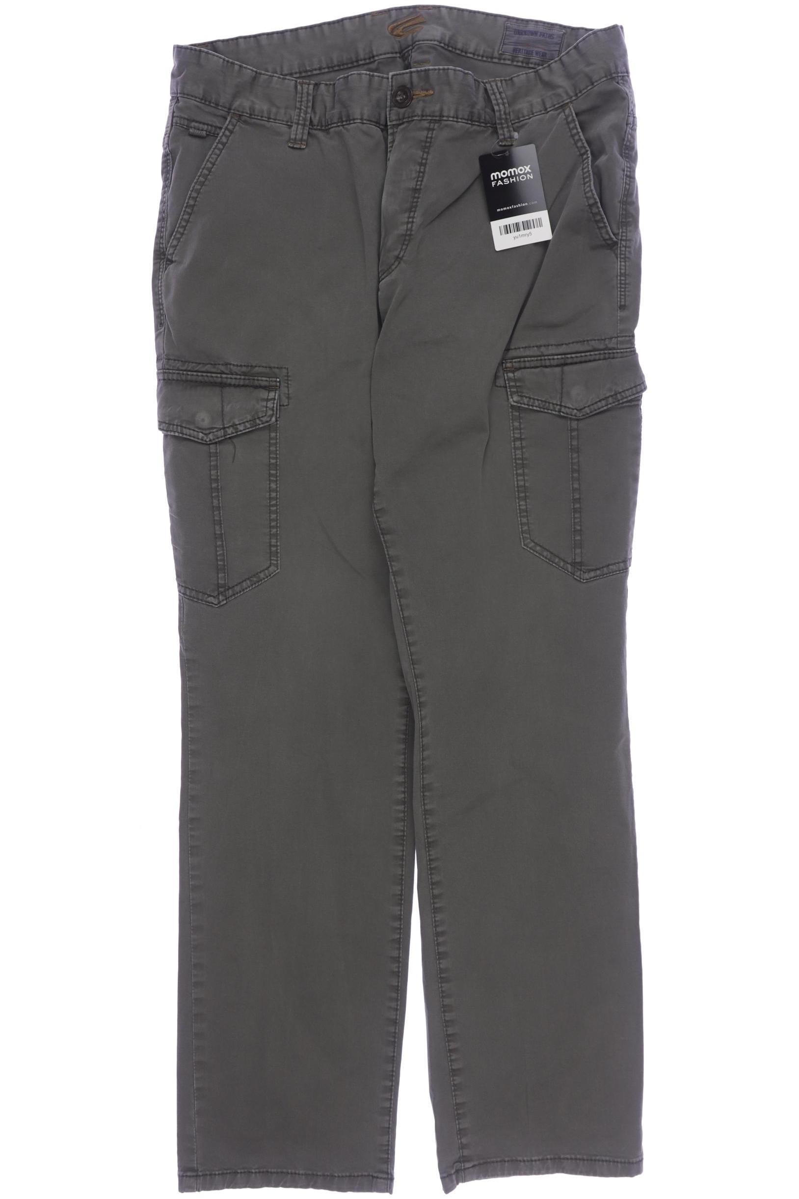 

camel active Herren Stoffhose, grün, Gr. 35