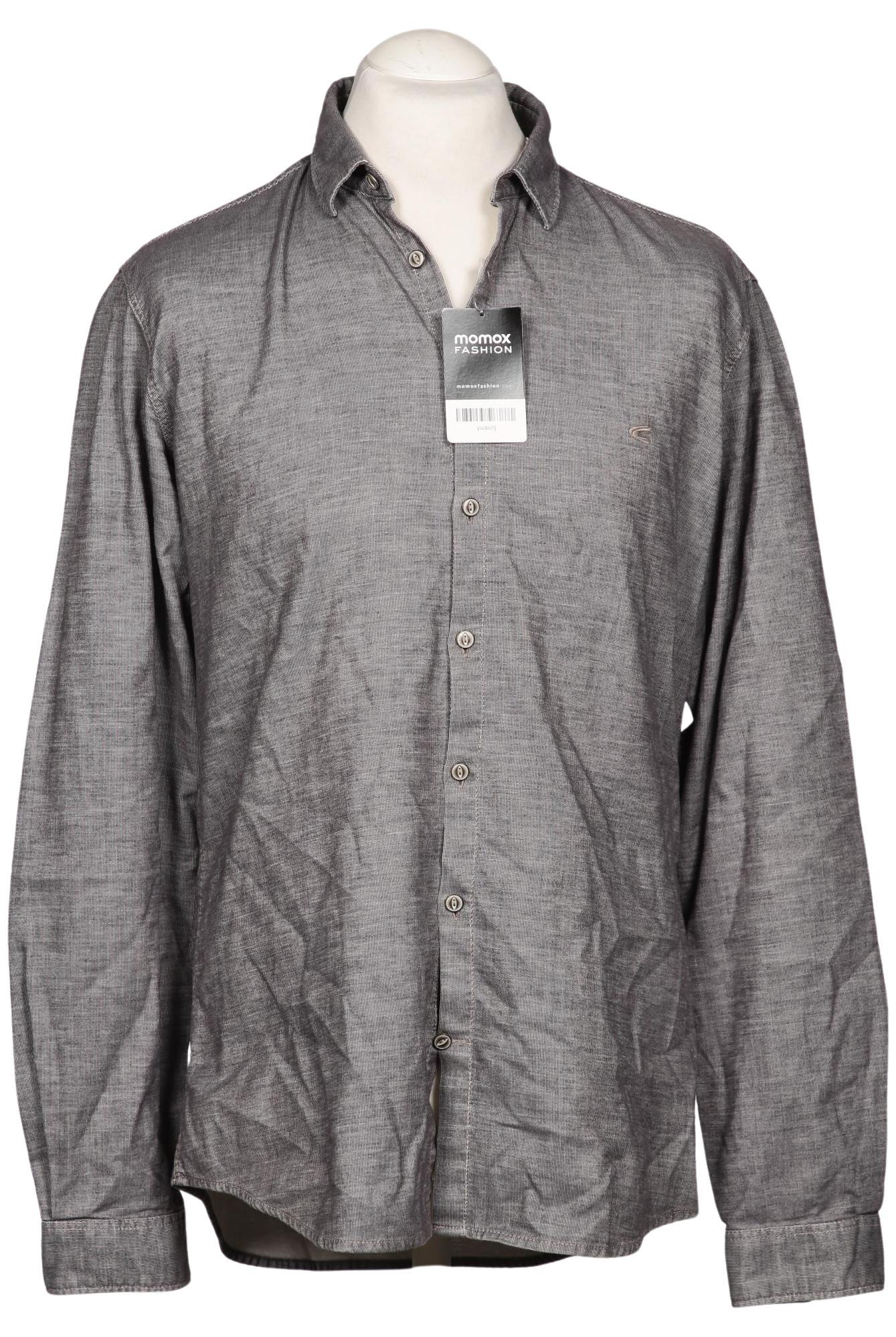 

camel active Herren Hemd, grau, Gr. 48
