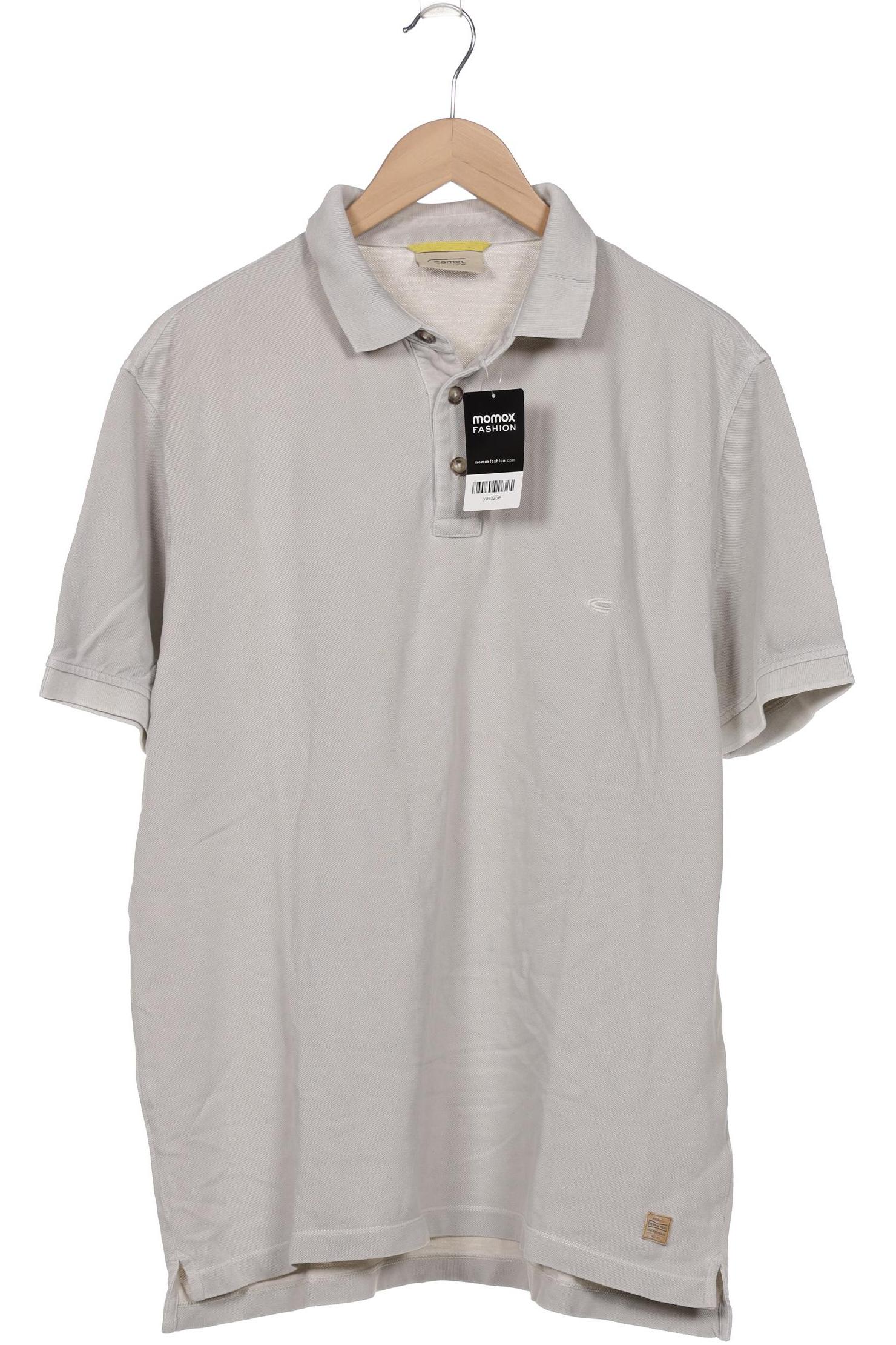 

camel active Herren Poloshirt, grau, Gr. 54