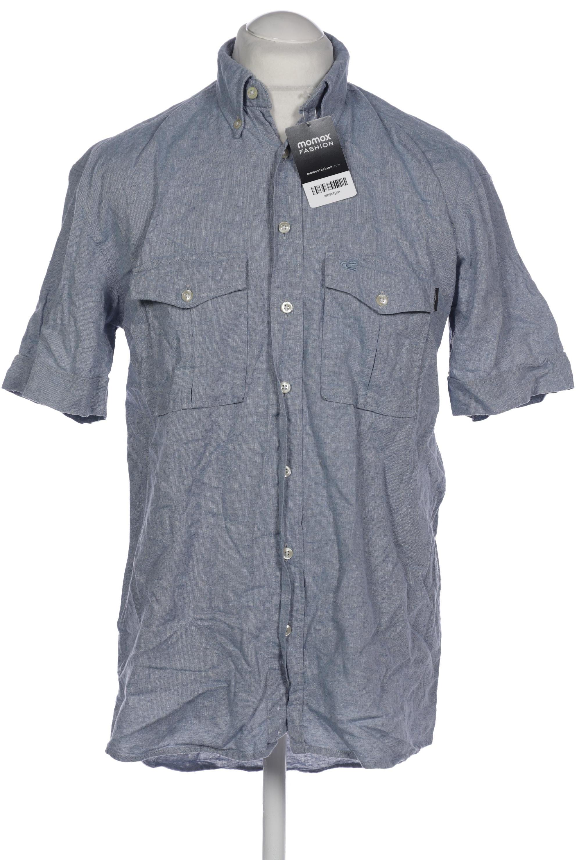 

camel active Herren Hemd, blau, Gr. 46