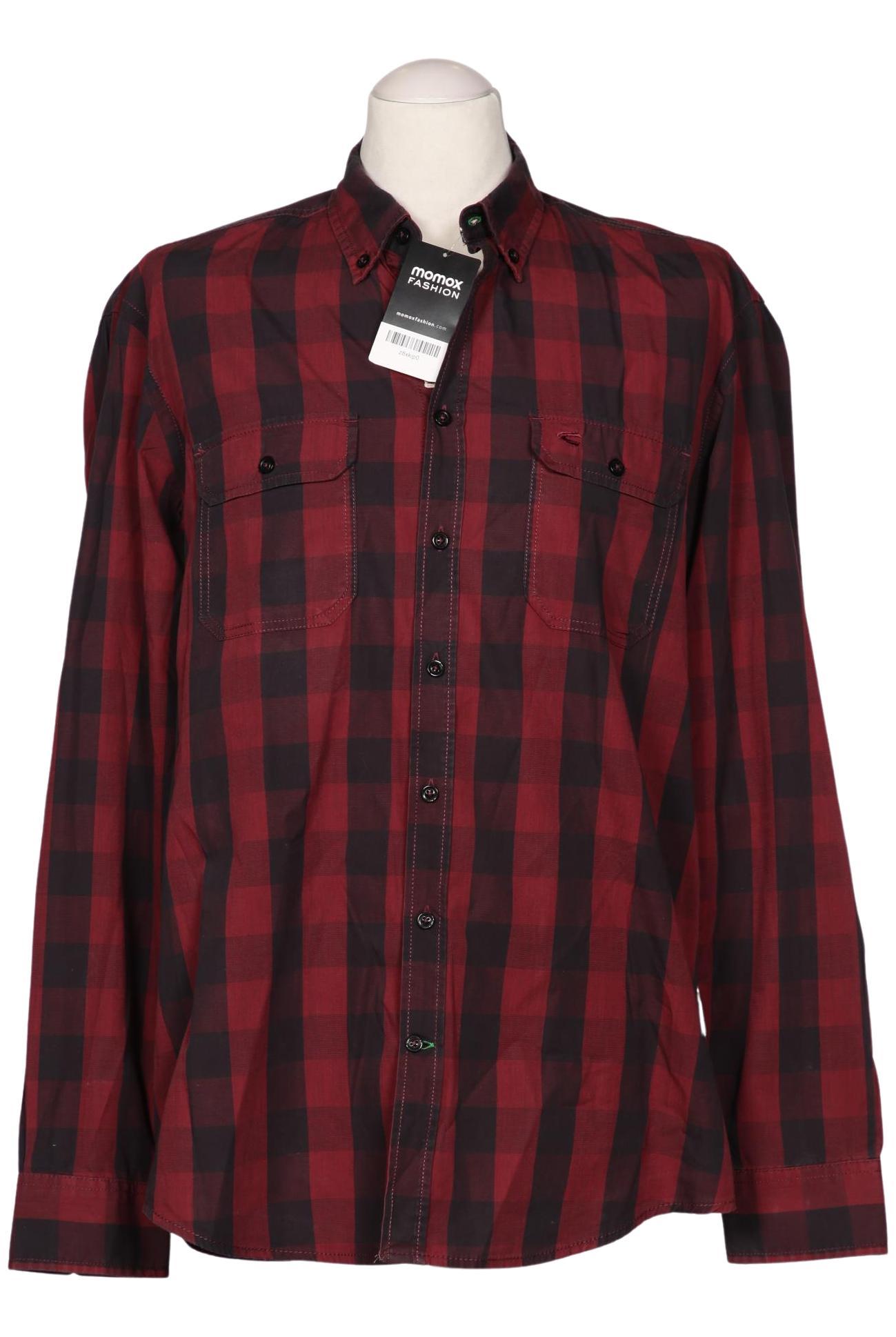 

camel active Herren Hemd, bordeaux, Gr. 52