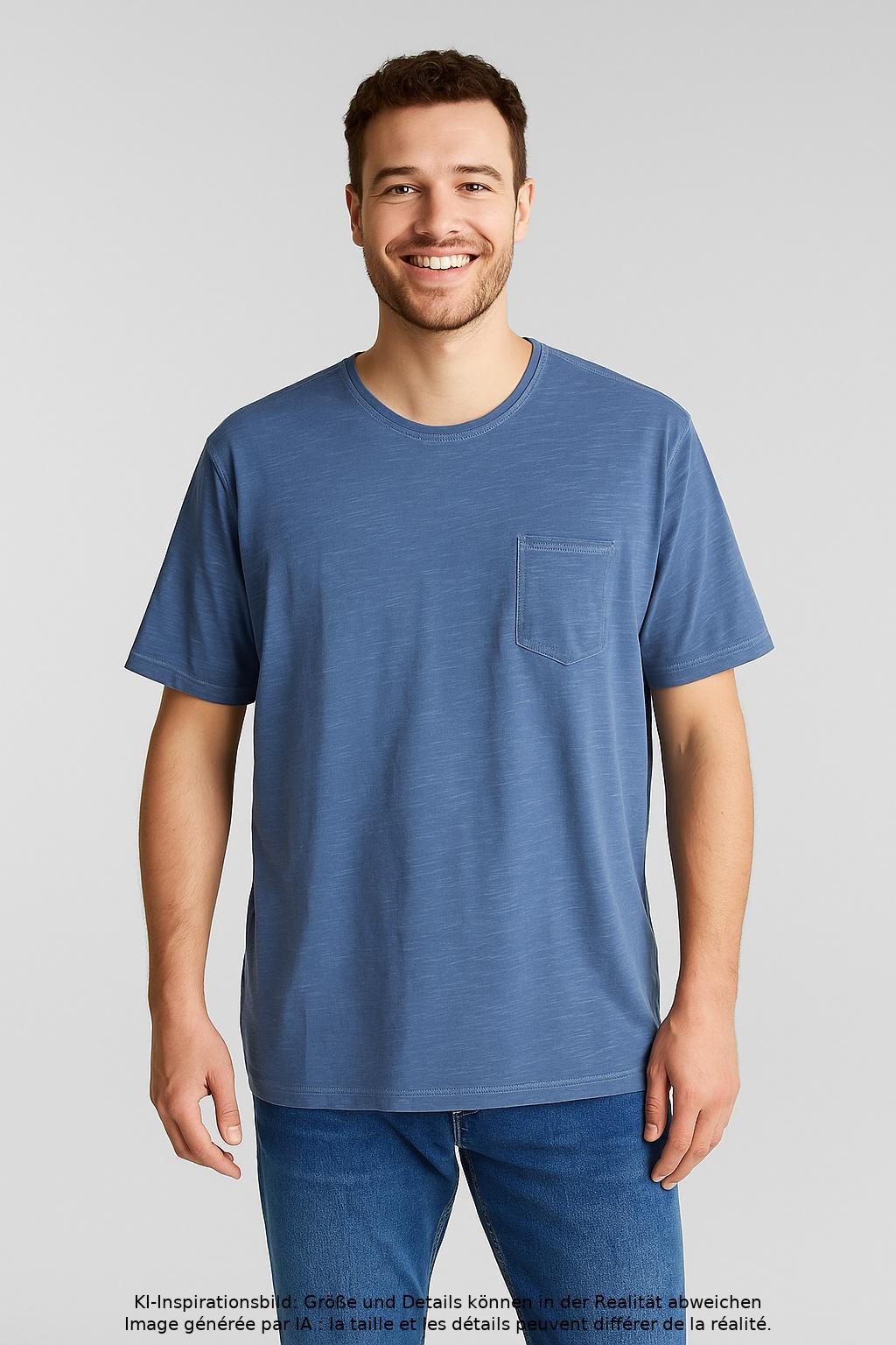 

camel active Herren T-Shirt, blau, Gr. 58