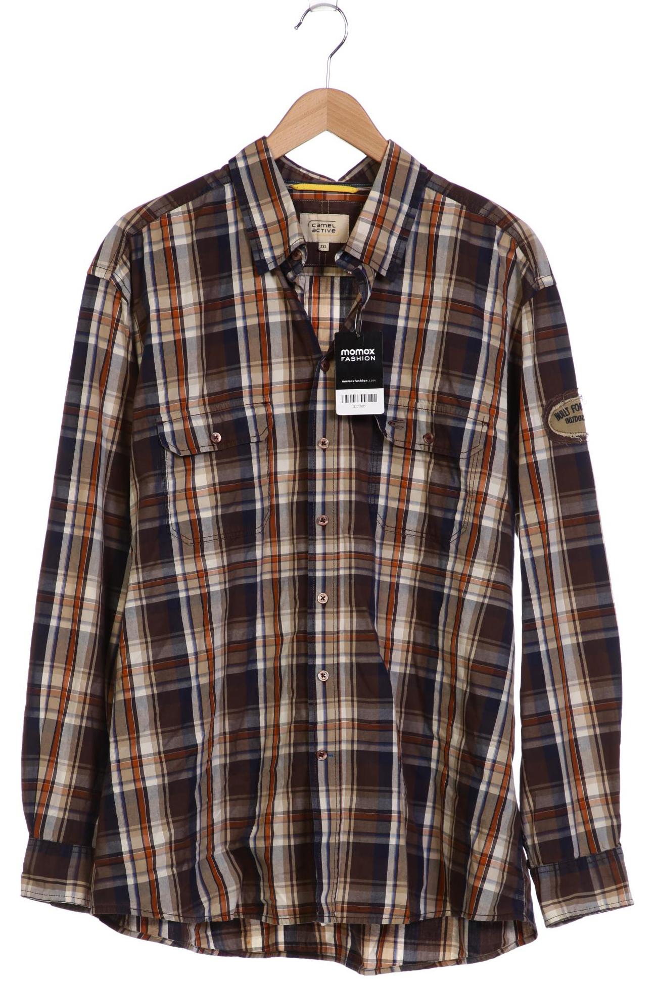 

camel active Herren Hemd, braun, Gr. 56