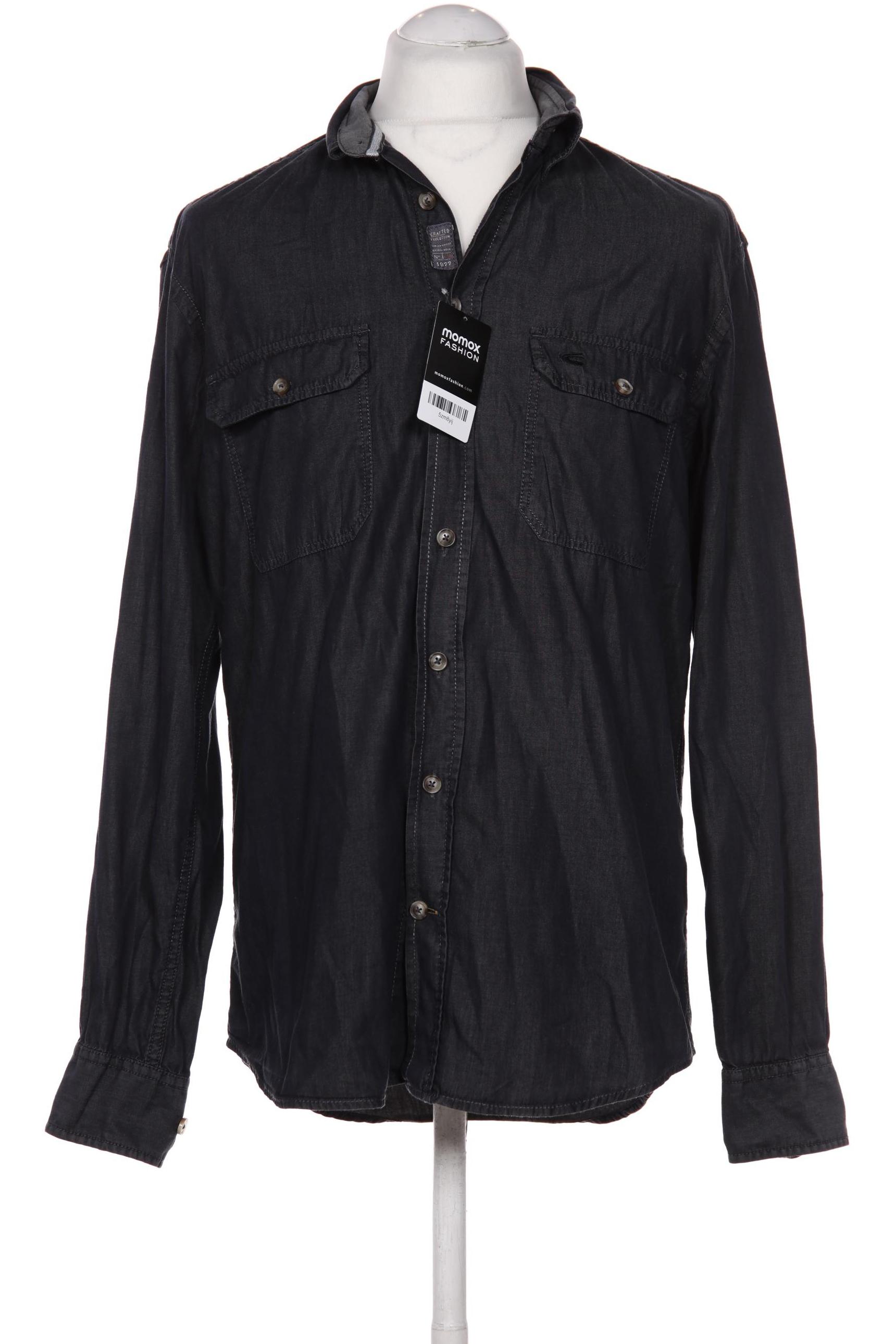 

camel active Herren Hemd, grau, Gr. 48