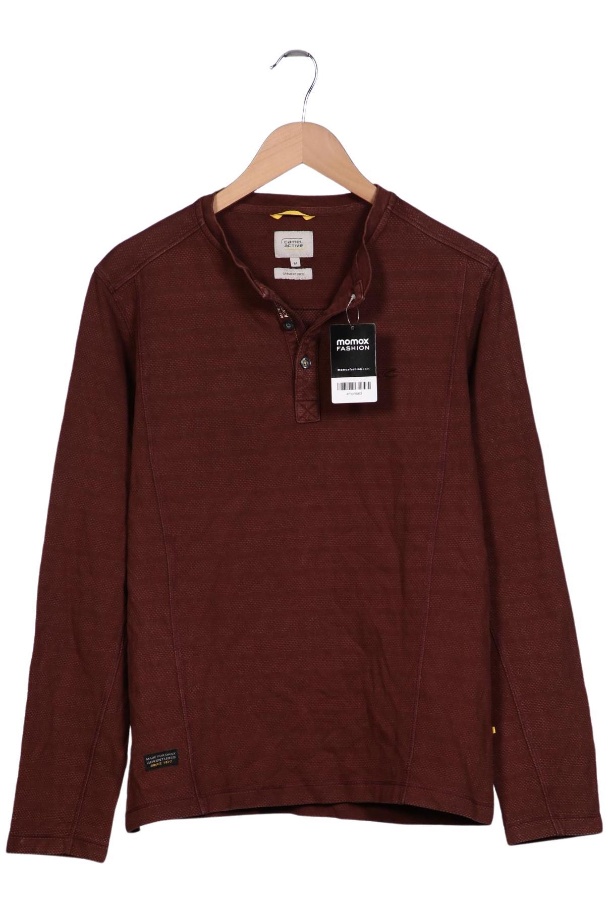 Thumbnail - camel active Herren Langarmshirt, bordeaux, Gr. 48