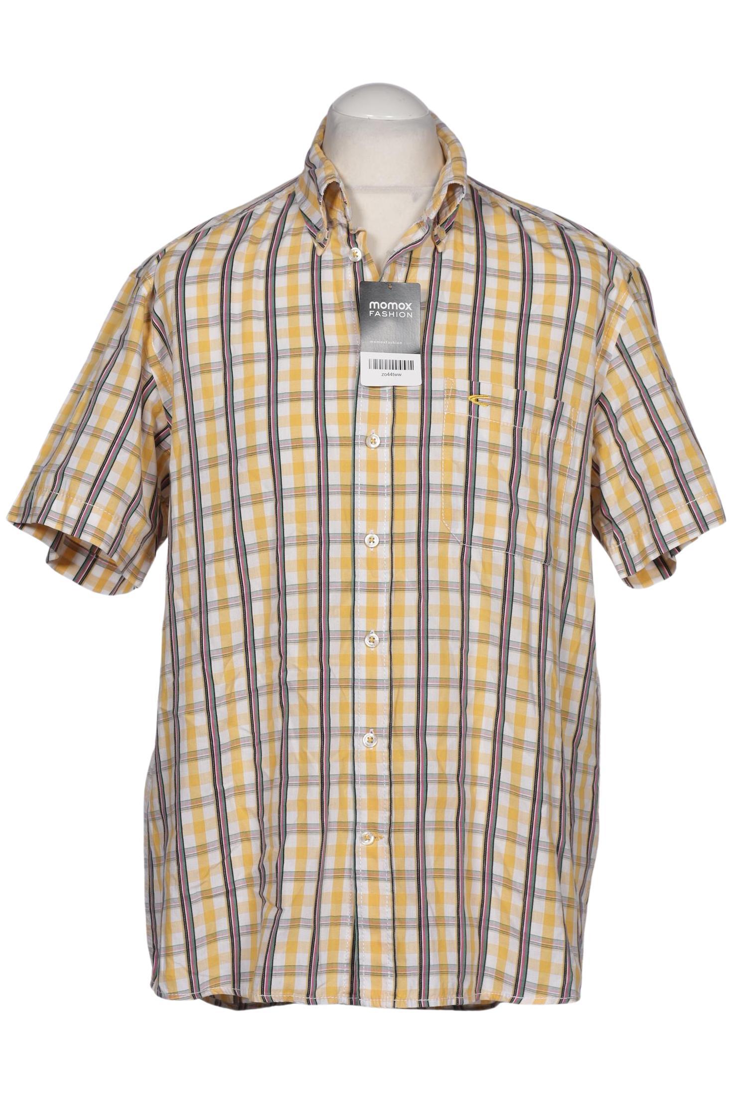 

camel active Herren Hemd, gelb, Gr. 48