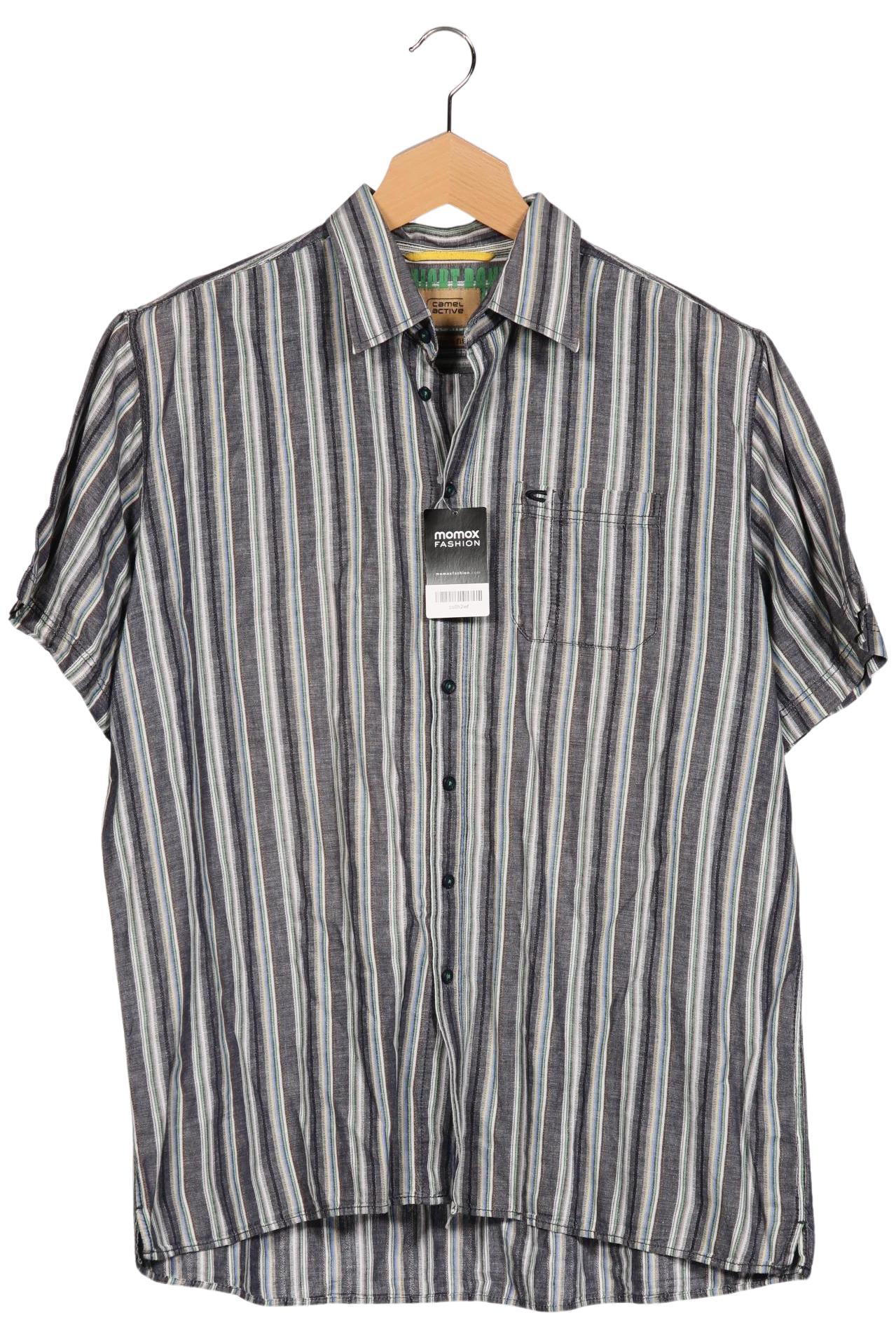 

camel active Herren Hemd, grau, Gr. 56