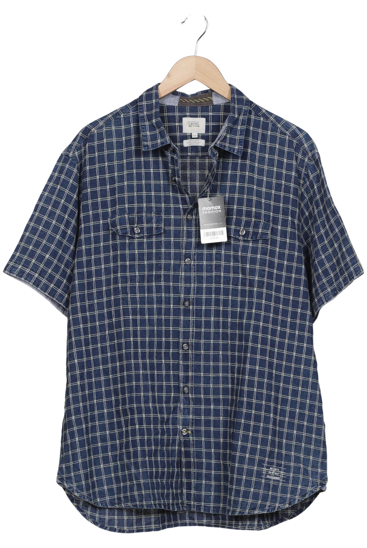 

camel active Herren Hemd, marineblau, Gr. 56