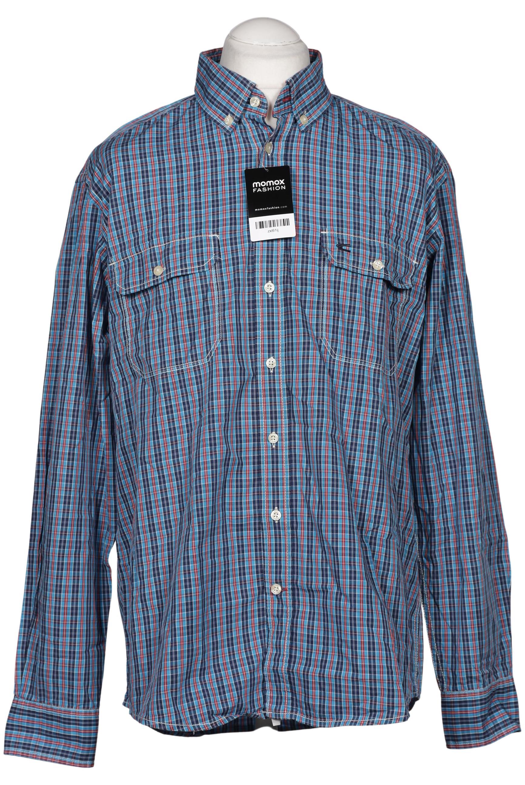 

camel active Herren Hemd, blau, Gr. 52