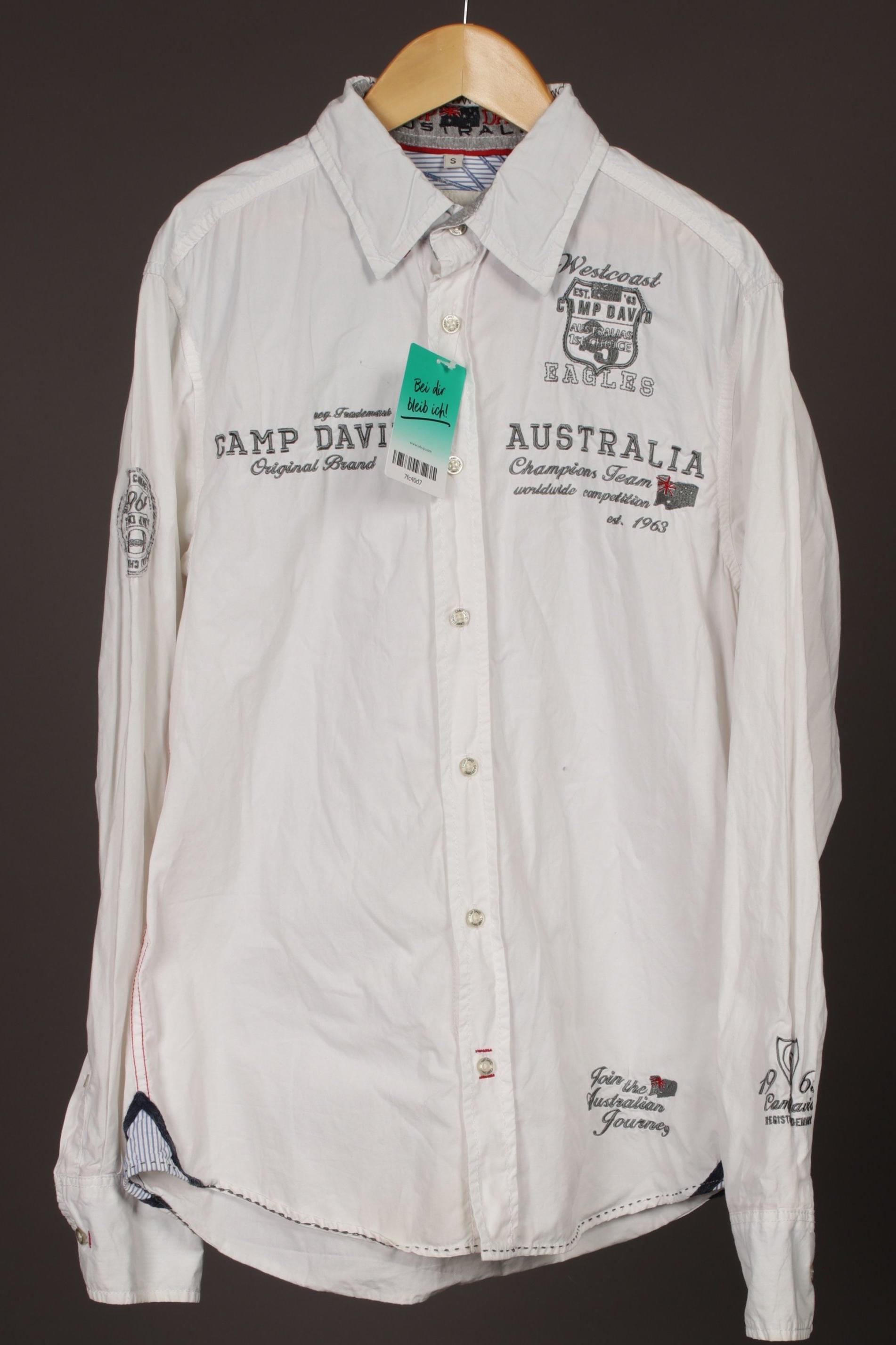 

Camp David Herren Hemd, weiß, Gr.