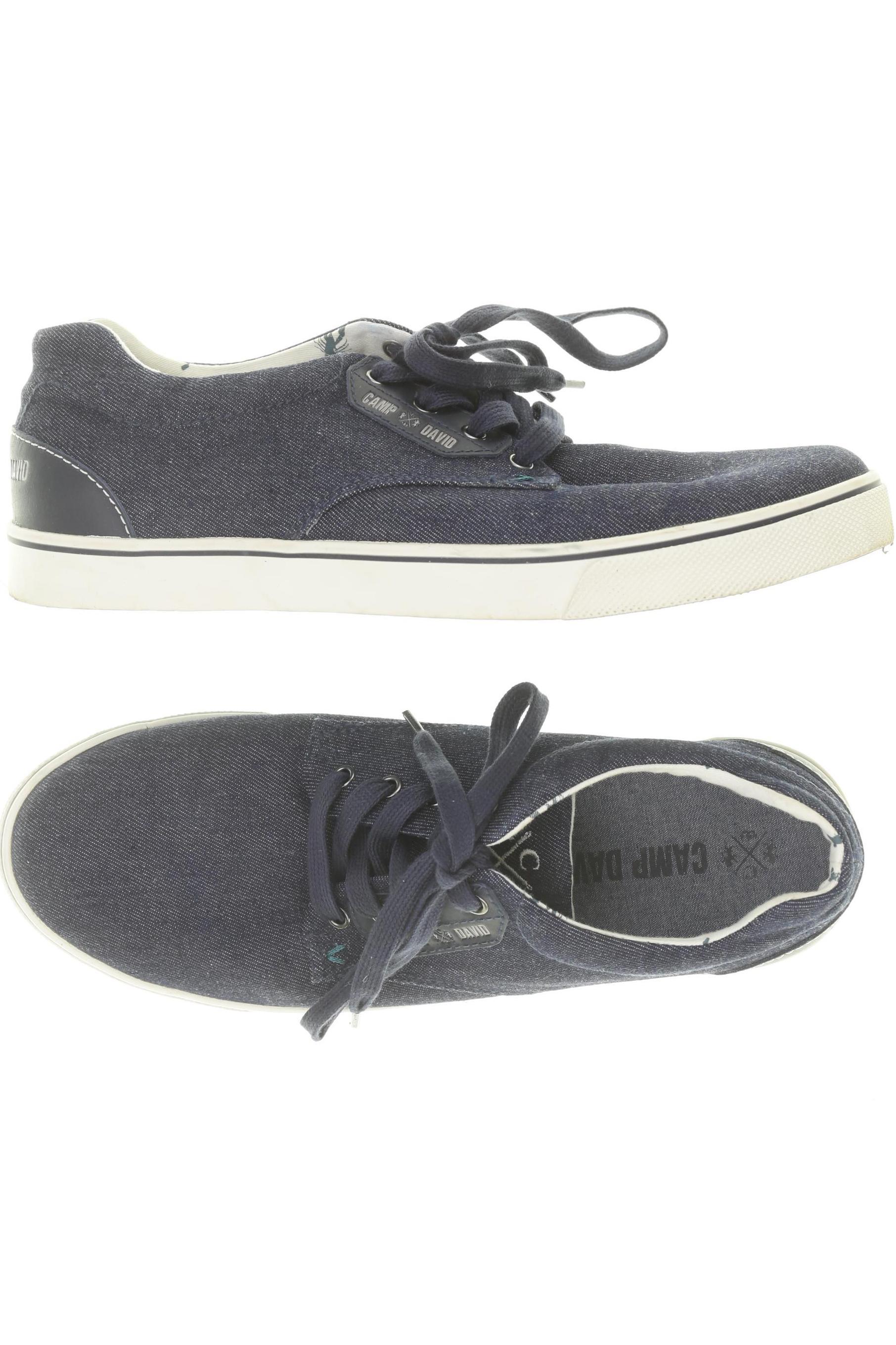 Thumbnail - Camp David Herren Halbschuh, blau, Gr. 43