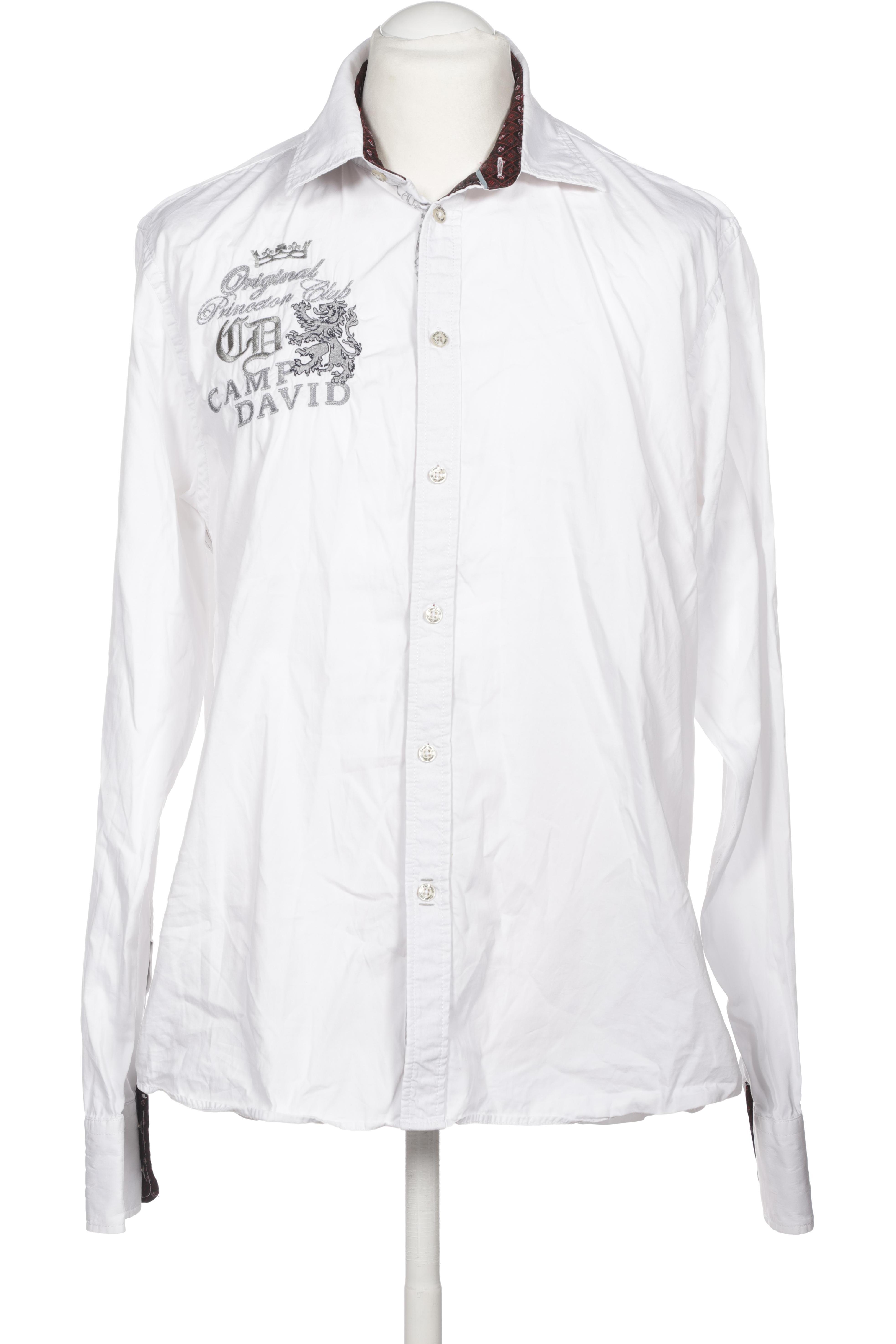 

Camp David Herren Hemd, weiß, Gr.