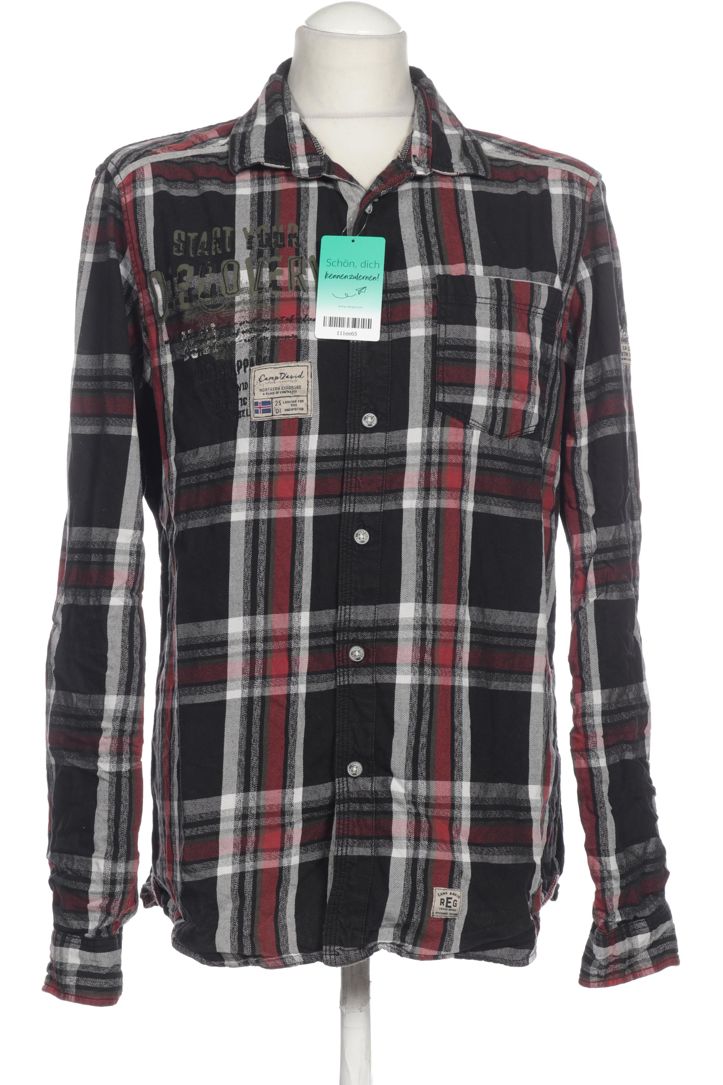 

Camp David Herren Hemd, schwarz, Gr.