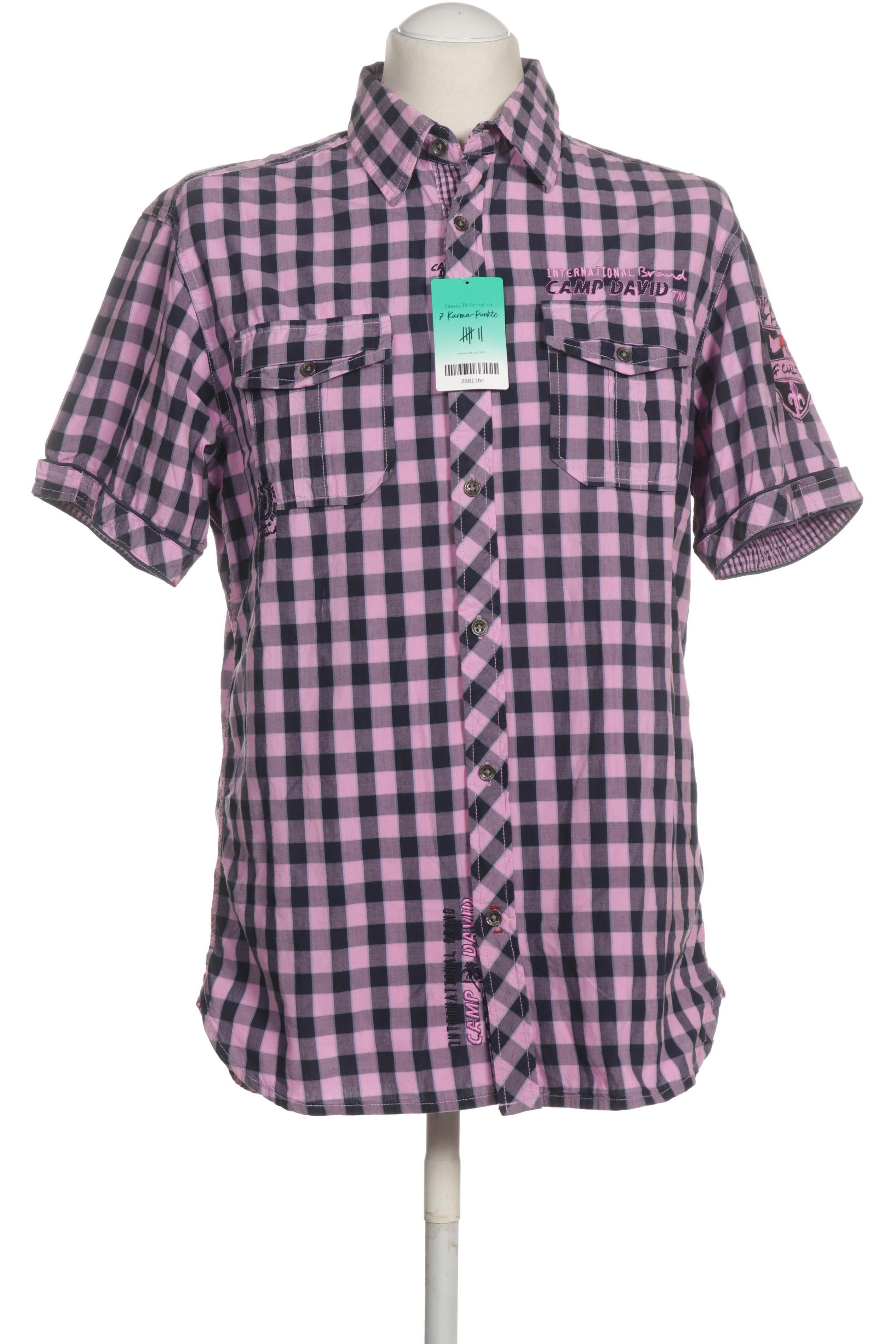 

Camp David Herren Hemd, pink, Gr.