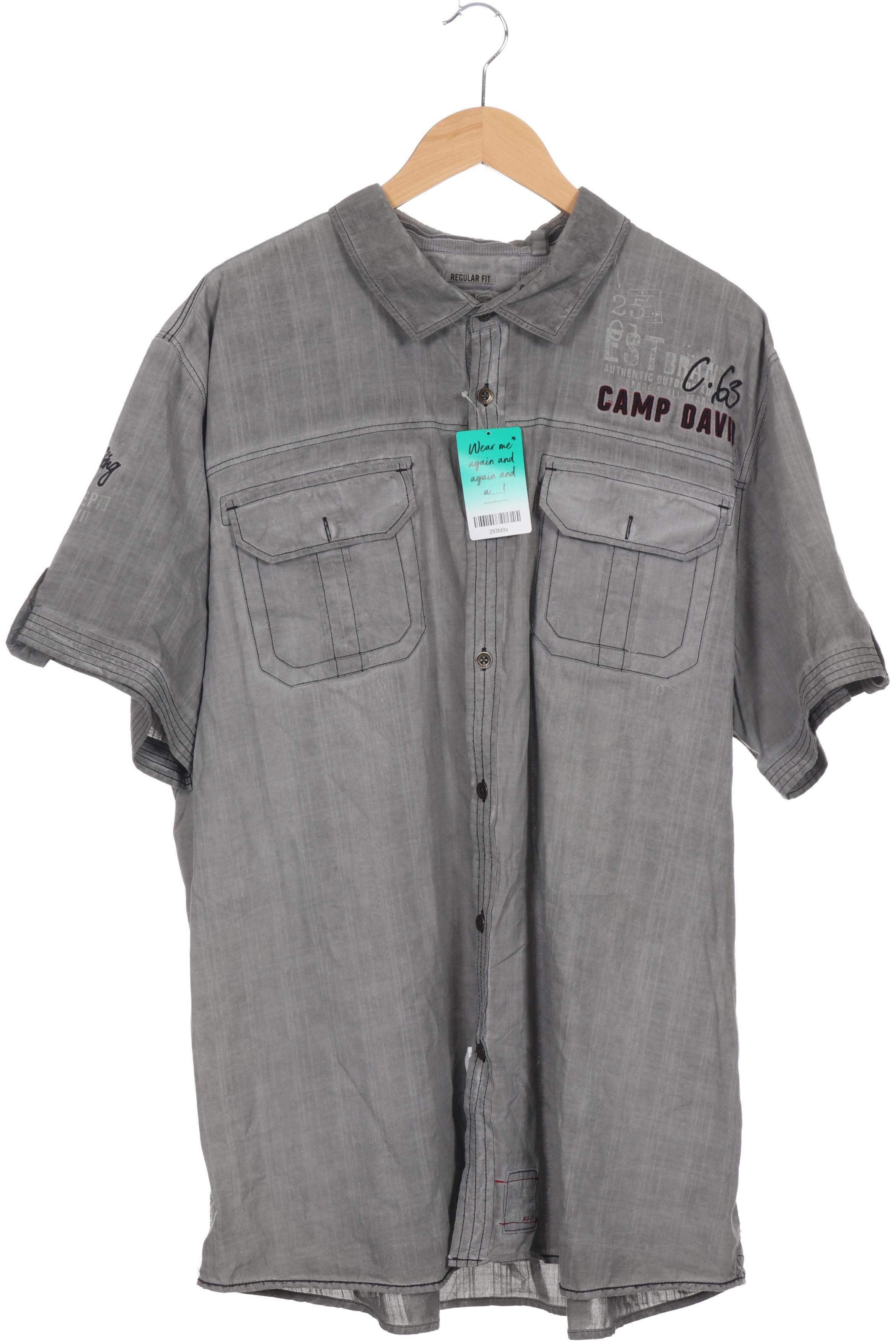 Thumbnail - Camp David Herren Hemd, grau, Gr.
