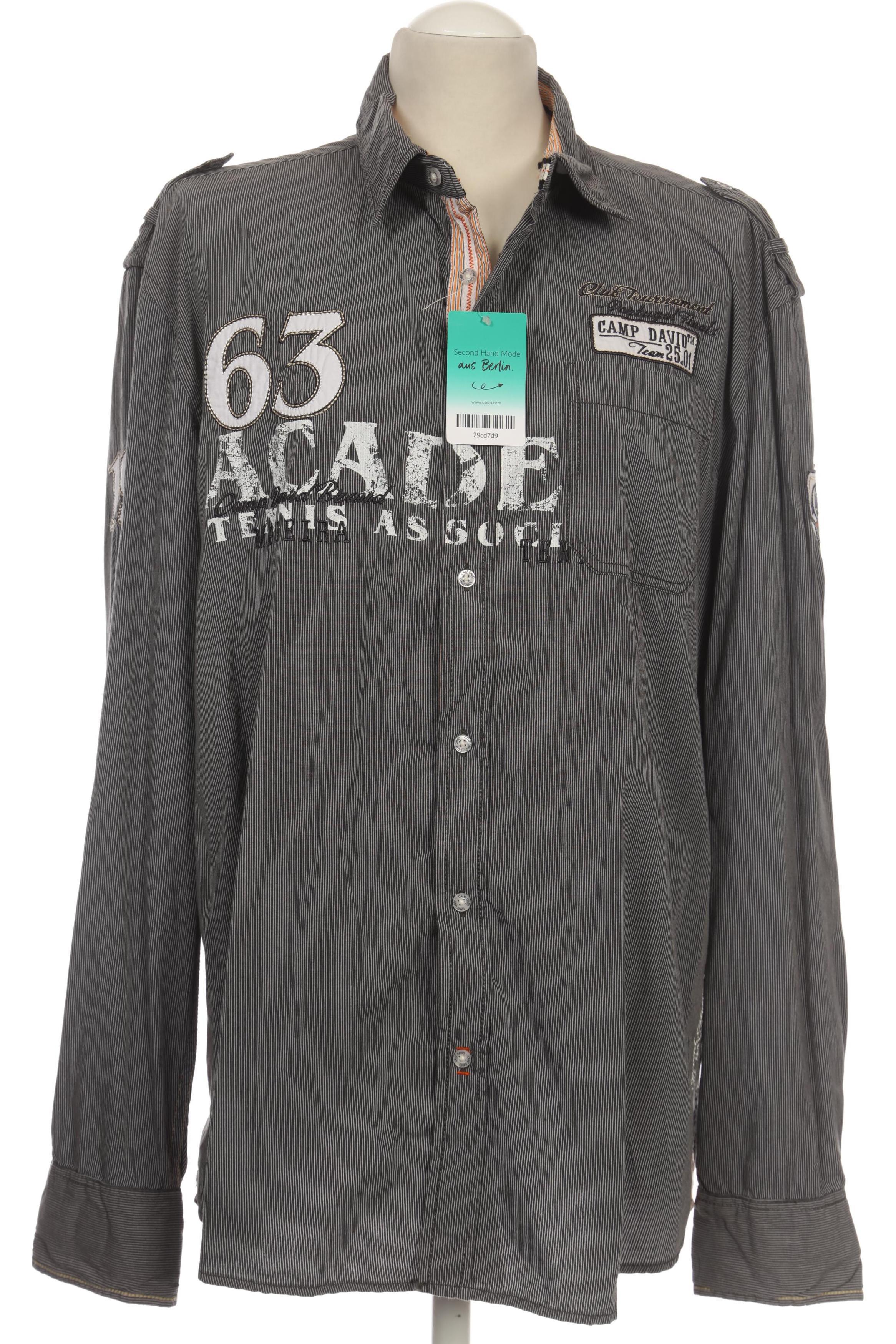 Thumbnail - Camp David Herren Hemd, grau, Gr.