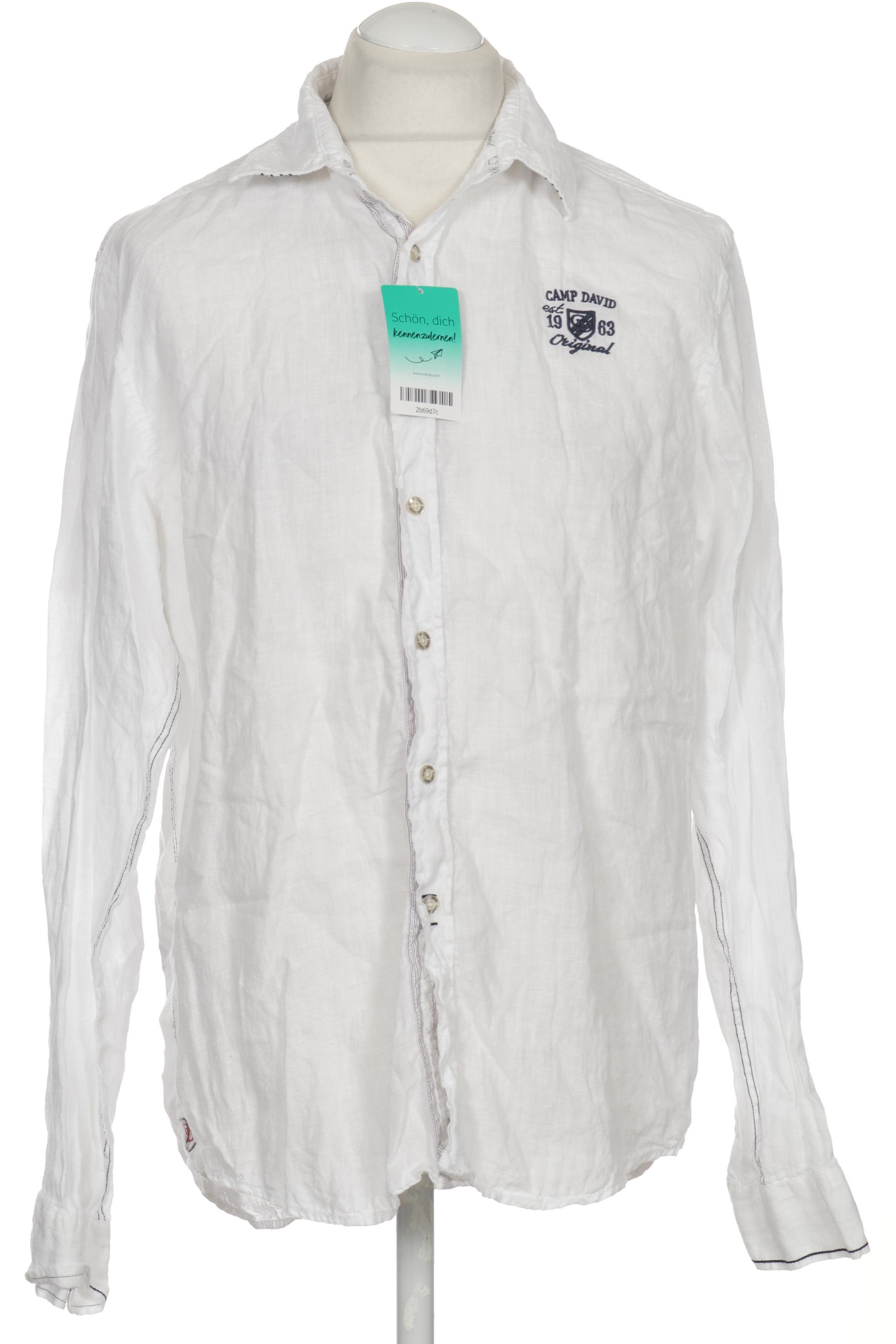 

Camp David Herren Hemd, weiß, Gr.