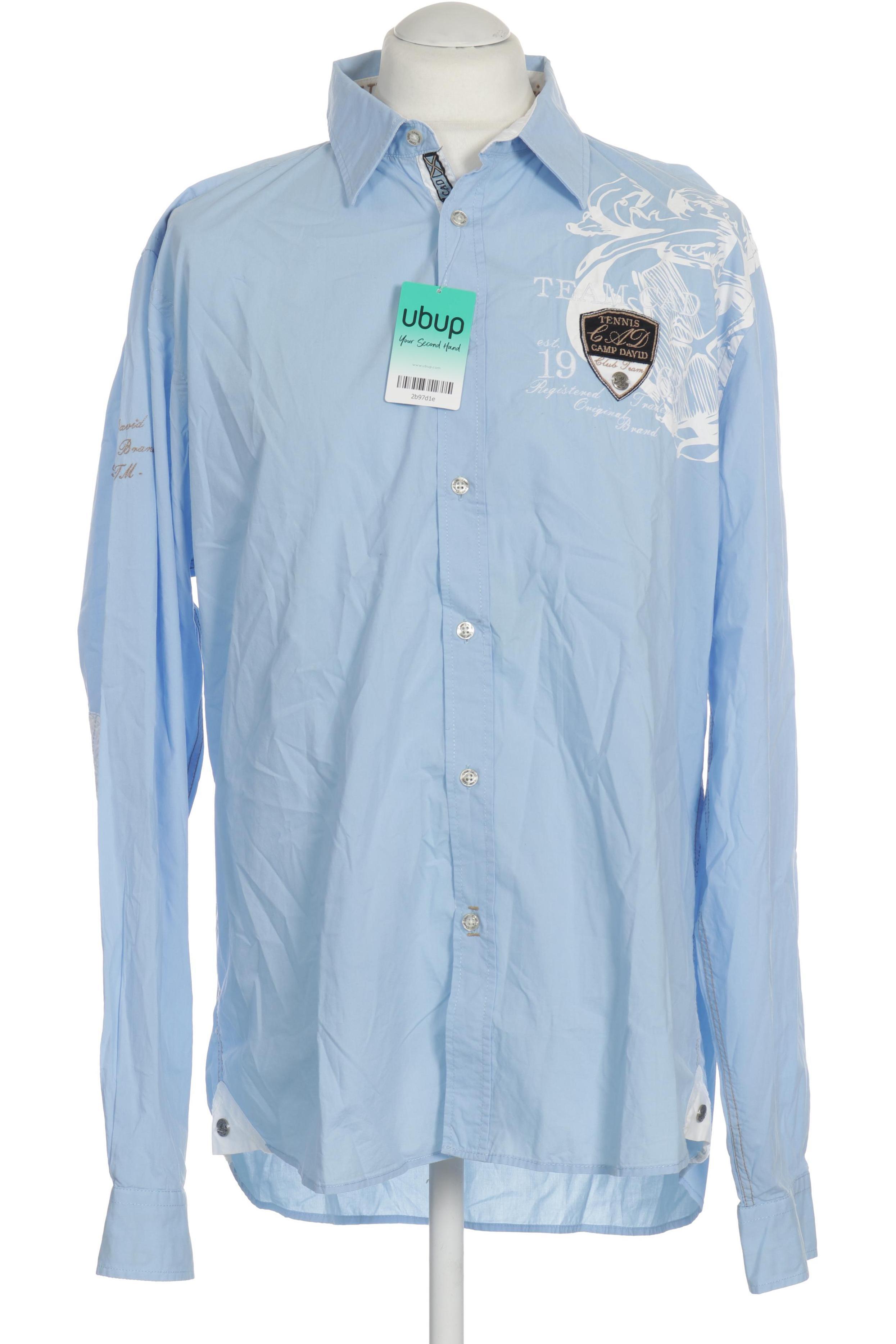 

Camp David Herren Hemd, blau, Gr.