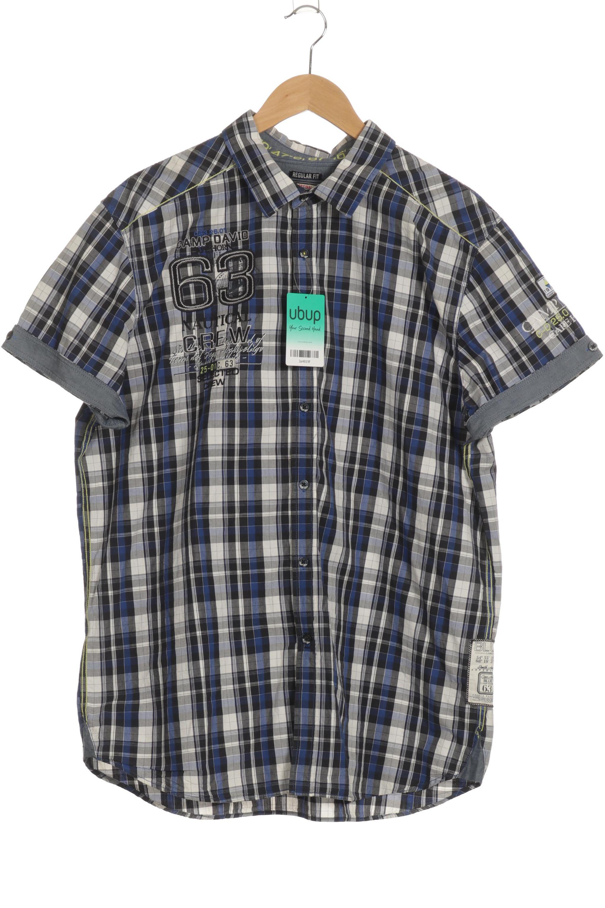 

Camp David Herren Hemd, blau, Gr.