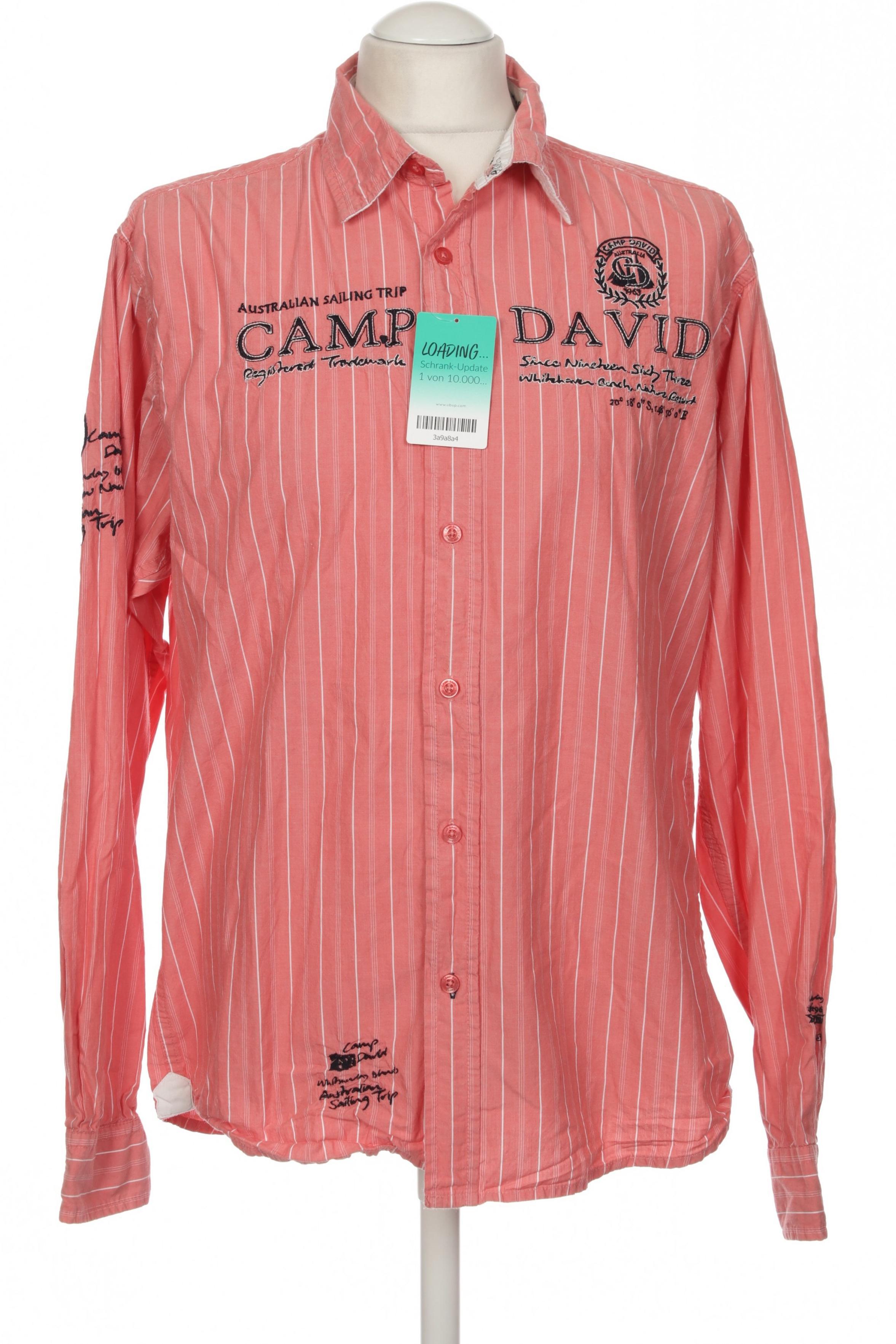 

Camp David Herren Hemd, pink, Gr.