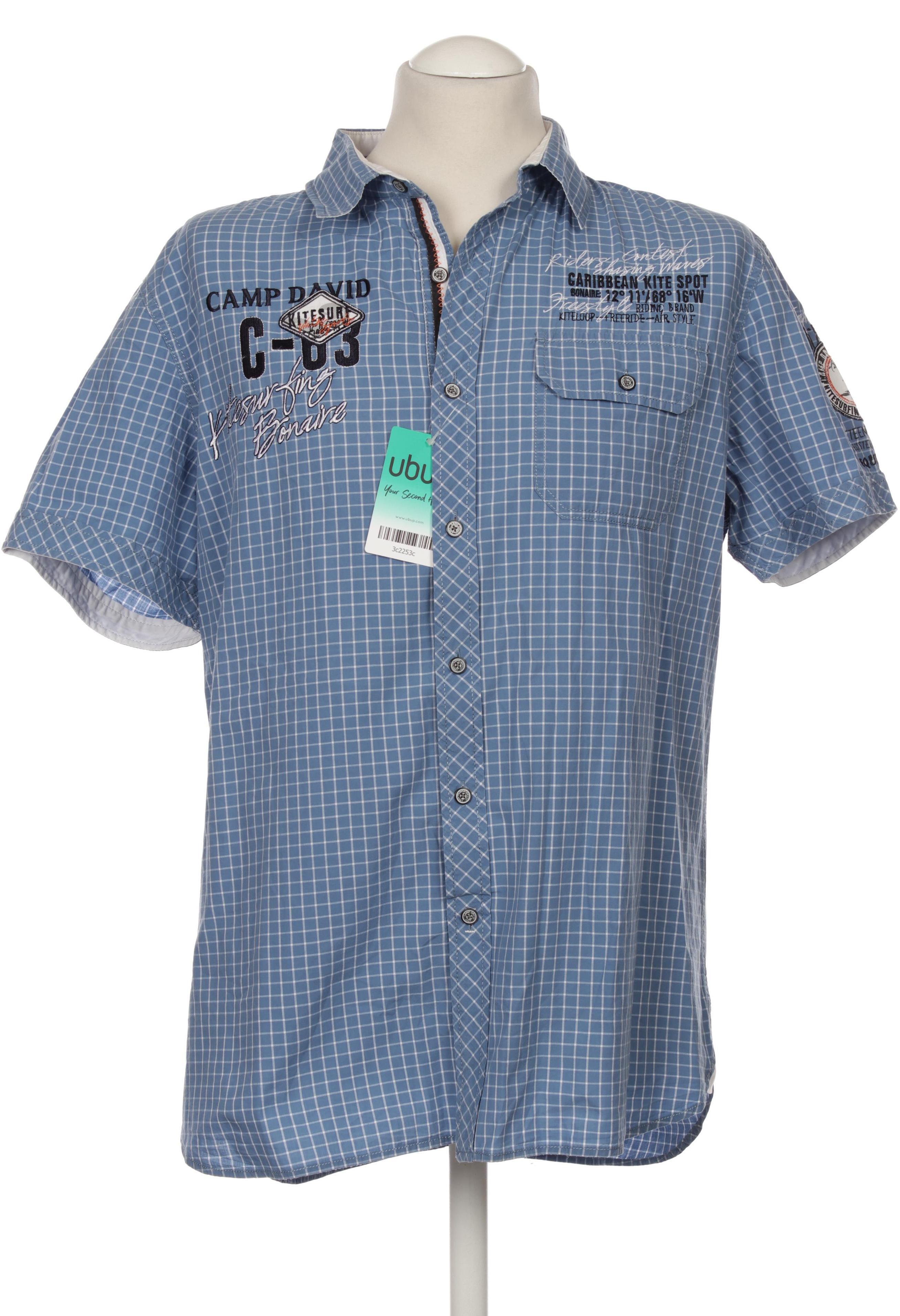 Thumbnail - Camp David Herren Hemd, blau, Gr.