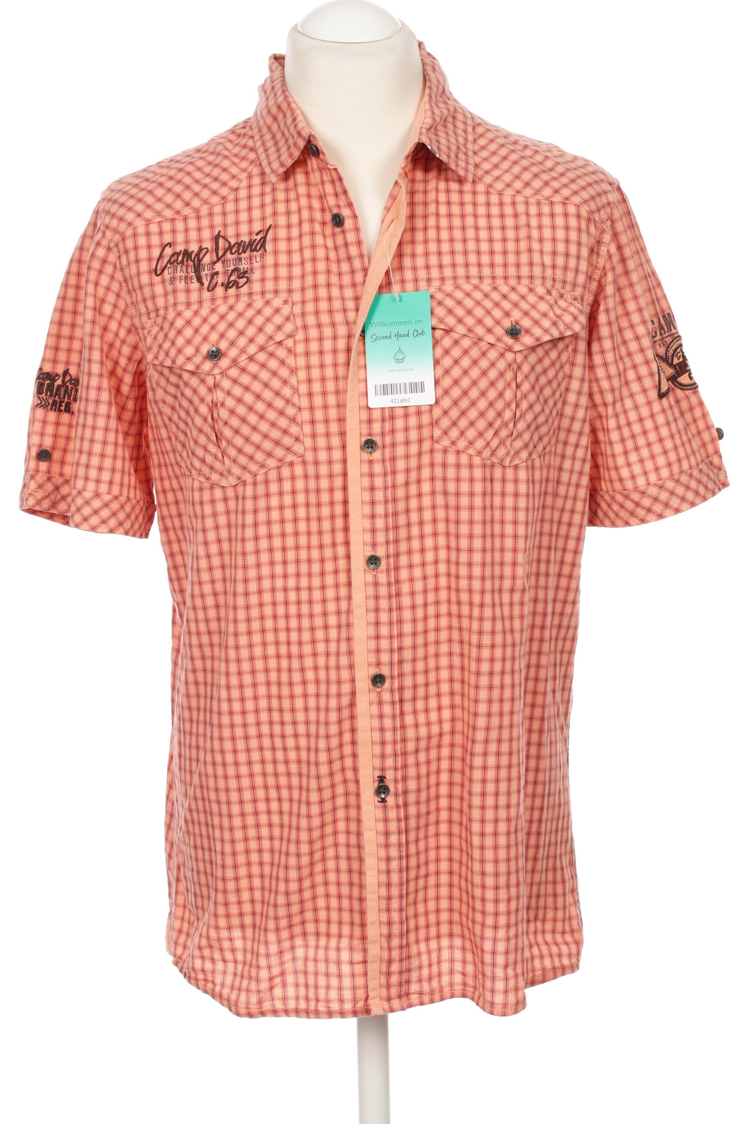 

Camp David Herren Hemd, orange, Gr.
