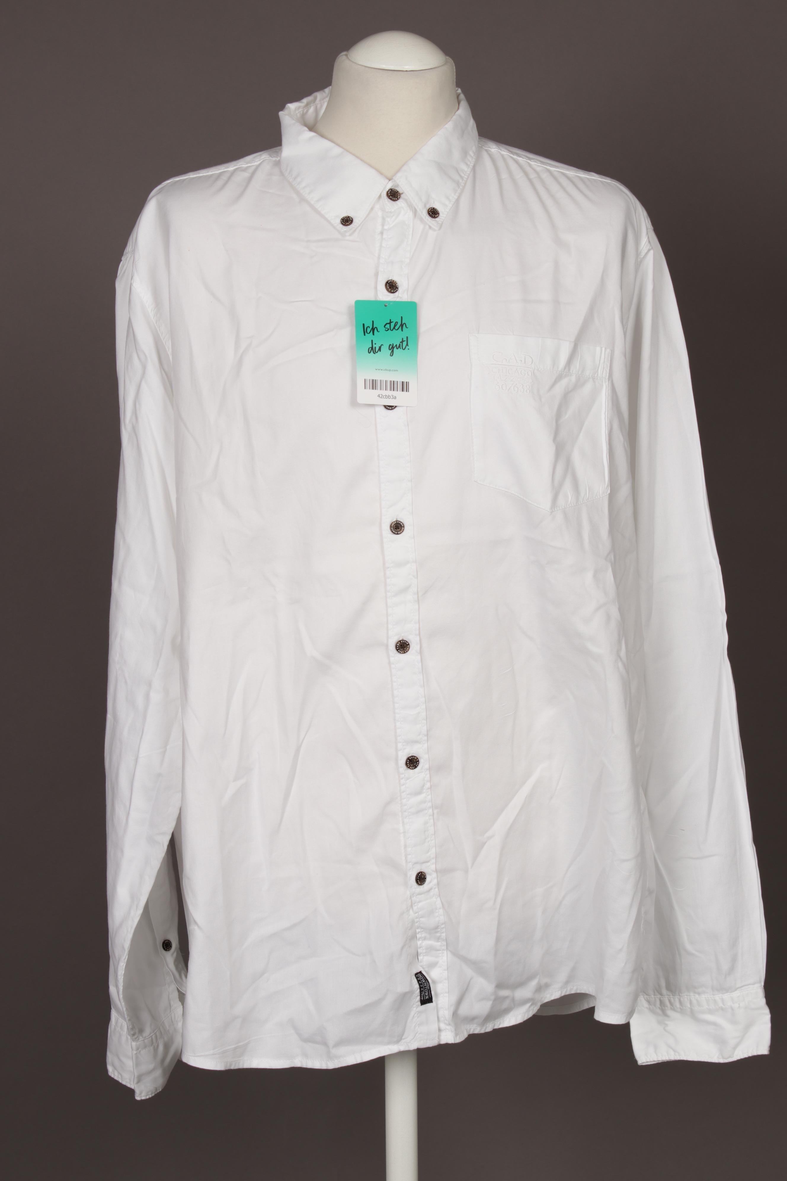 Thumbnail - Camp David Herren Hemd, weiß, Gr.