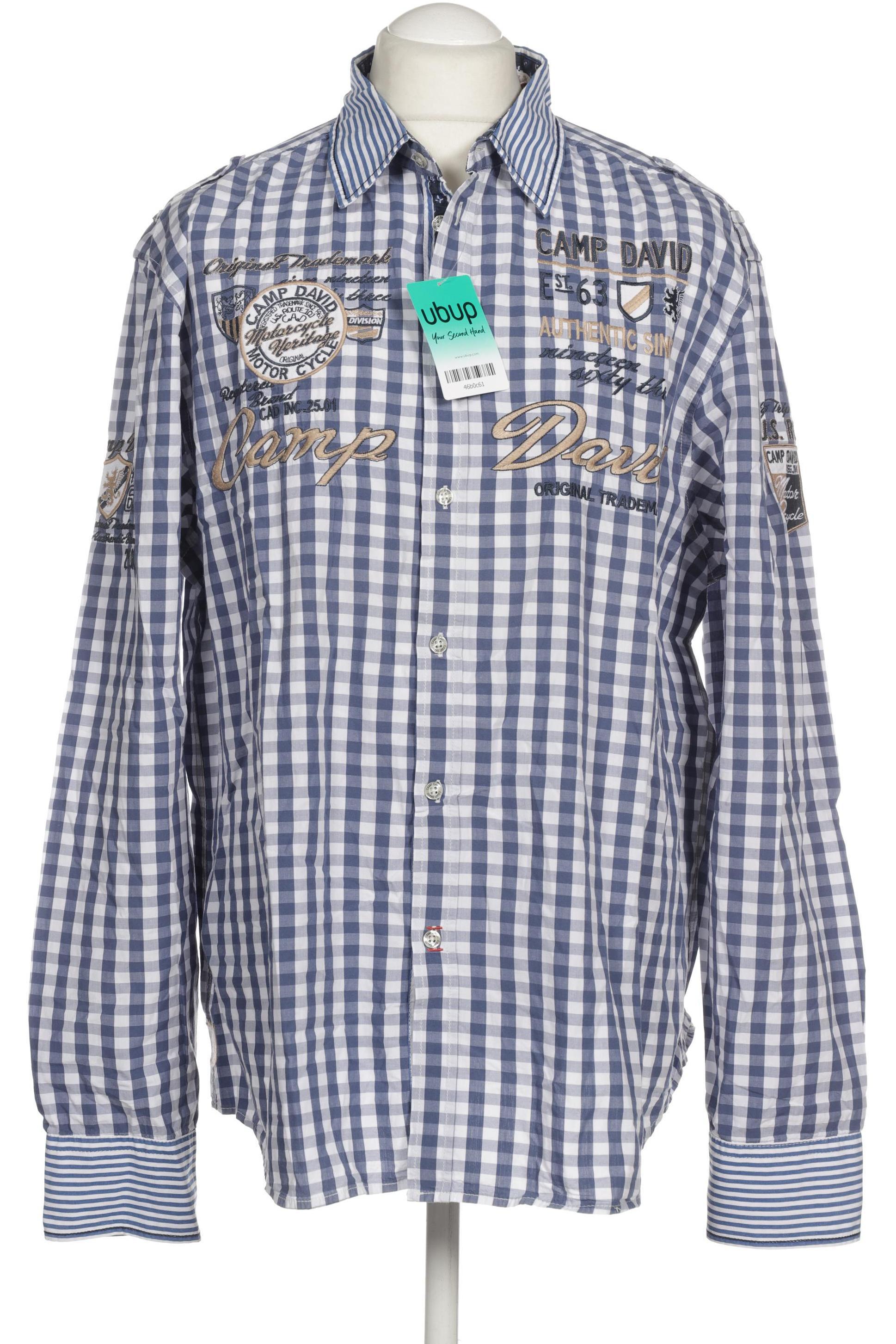 

Camp David Herren Hemd, blau, Gr.