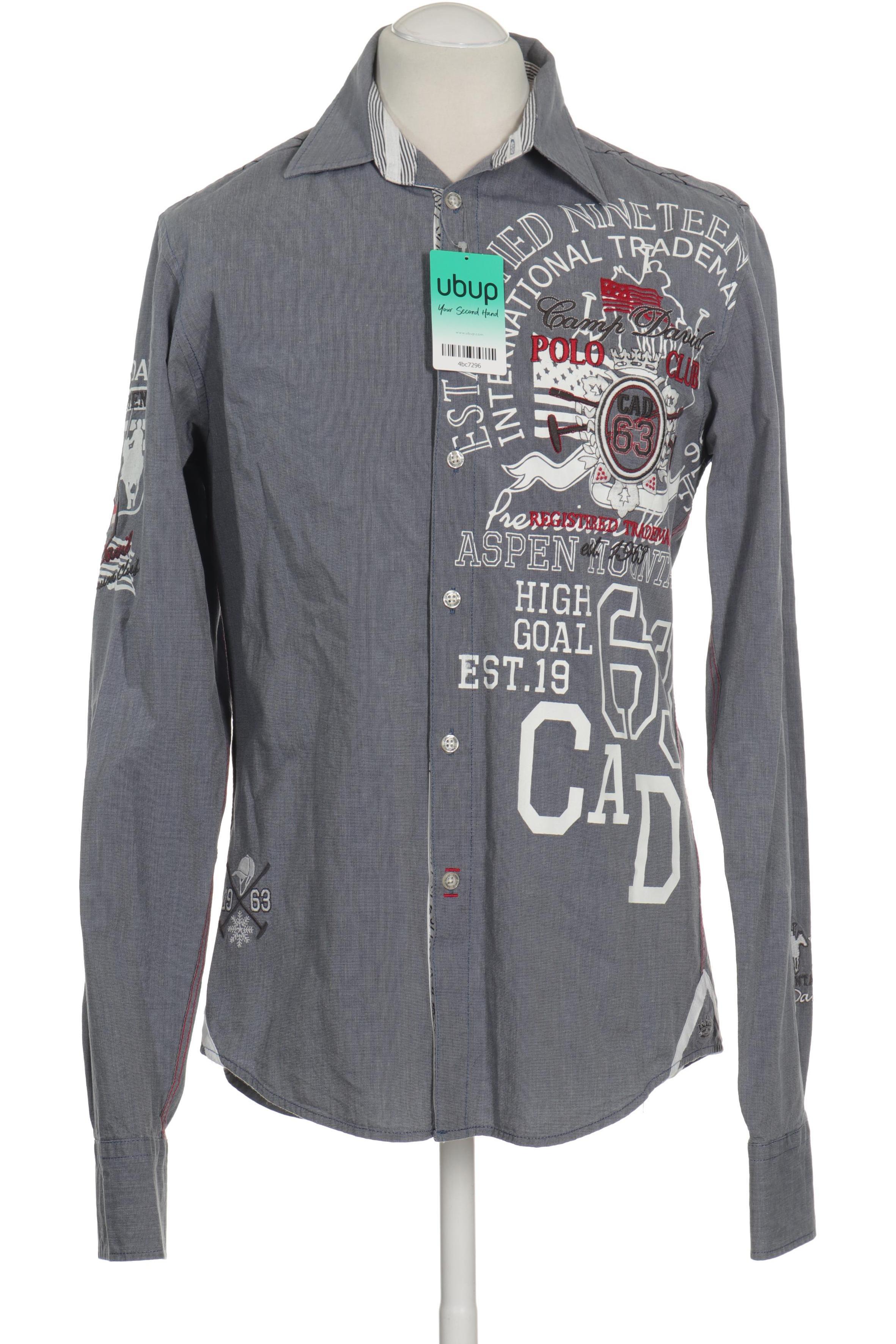 

Camp David Herren Hemd, blau, Gr.