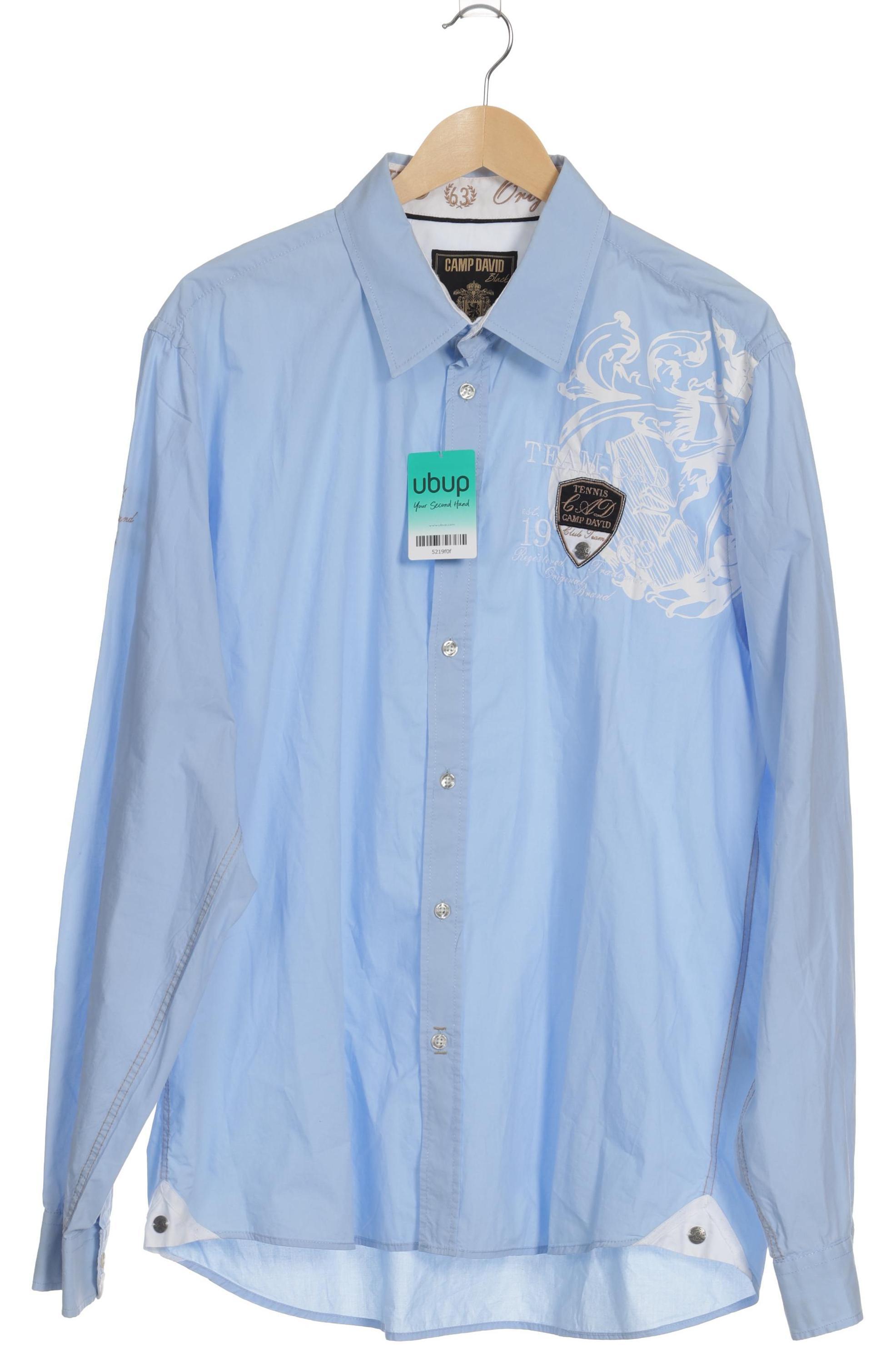 Thumbnail - Camp David Herren Hemd, blau, Gr.