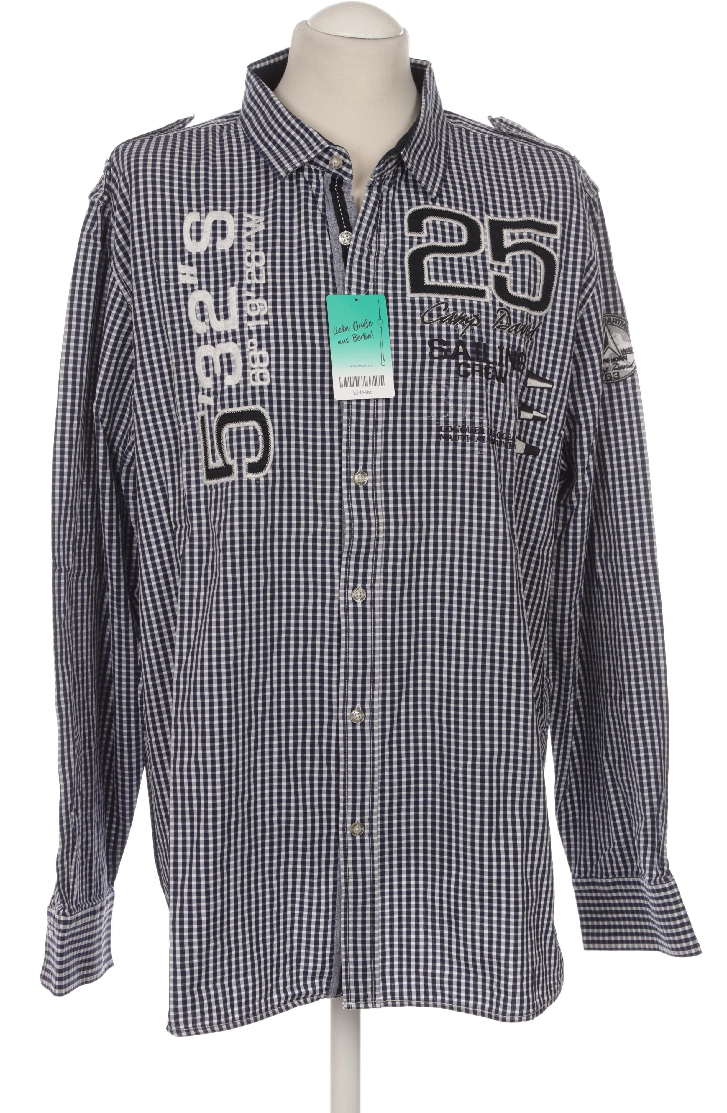 

Camp David Herren Hemd, blau, Gr.