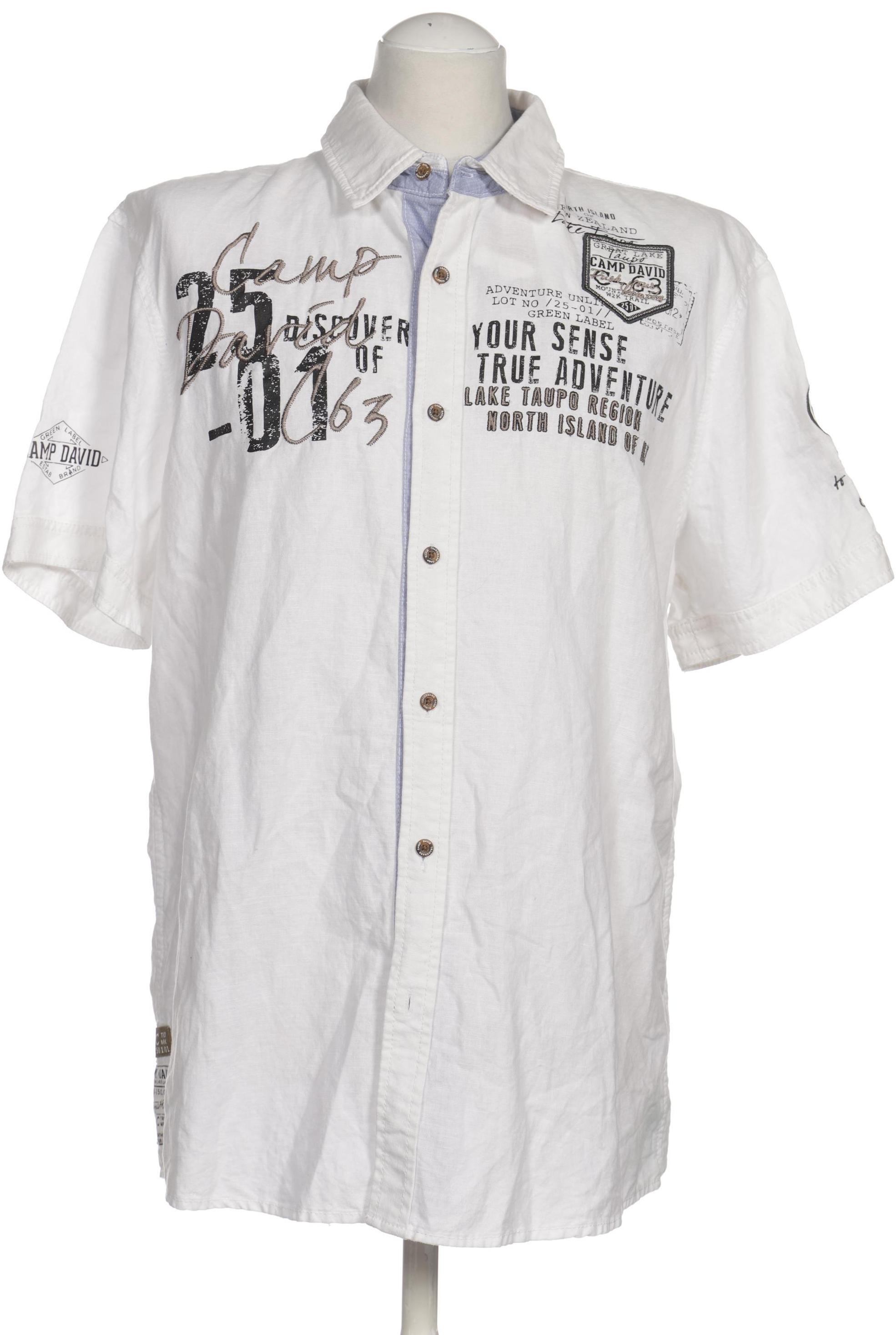 Thumbnail - Camp David Herren Hemd, weiß, Gr.