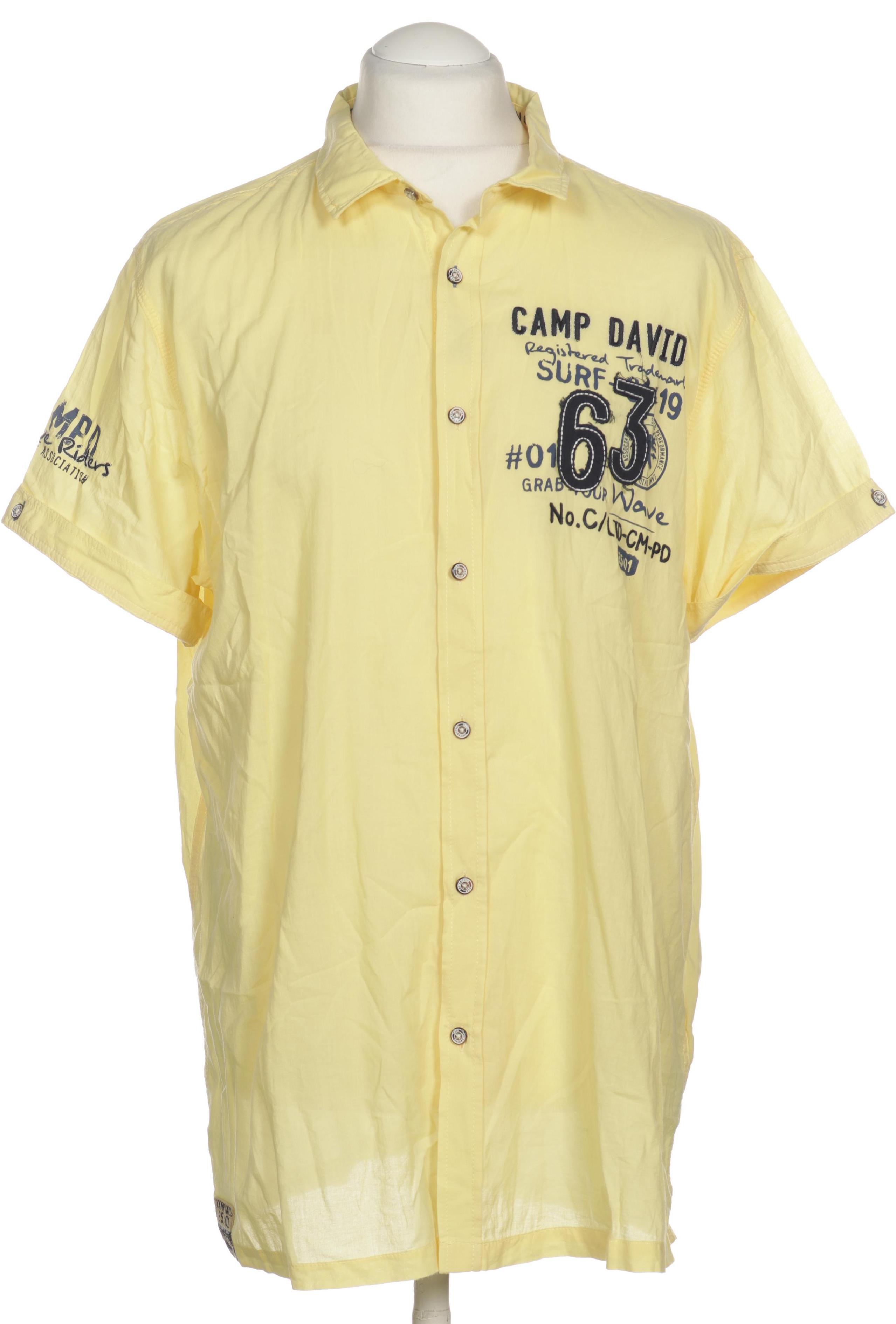 Thumbnail - Camp David Herren Hemd, gelb, Gr.