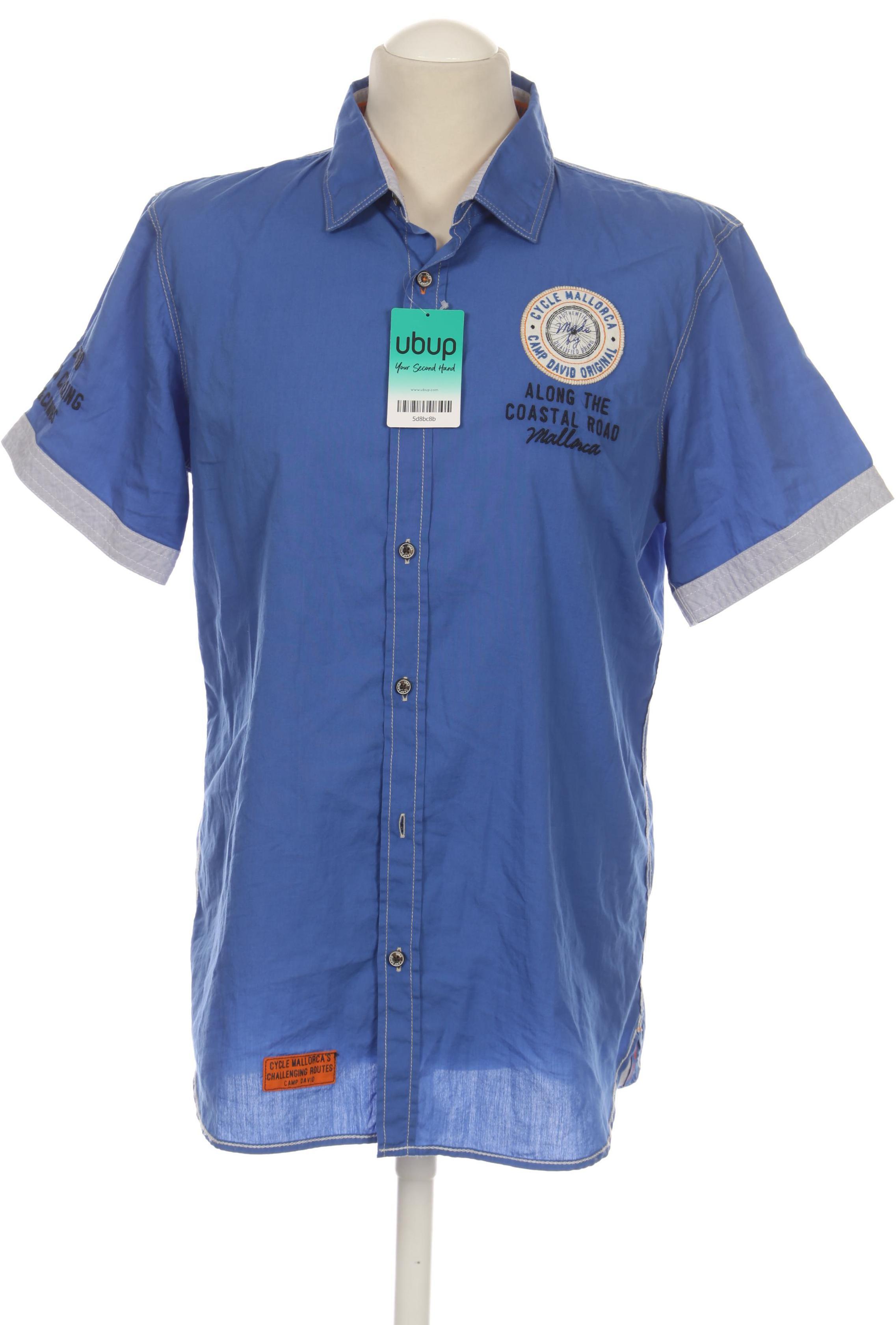 

Camp David Herren Hemd, blau, Gr.