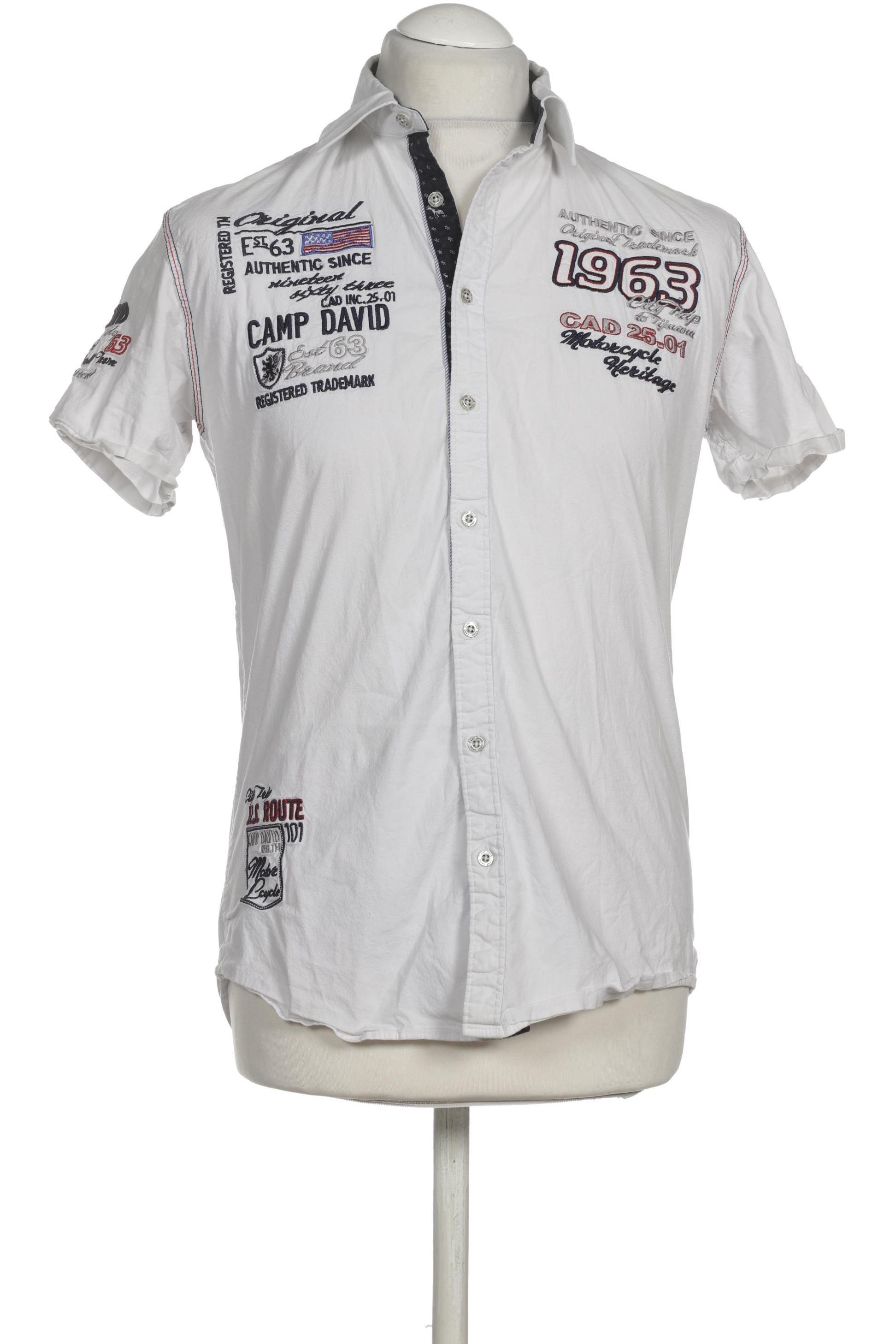 

Camp David Herren Hemd, weiß, Gr.