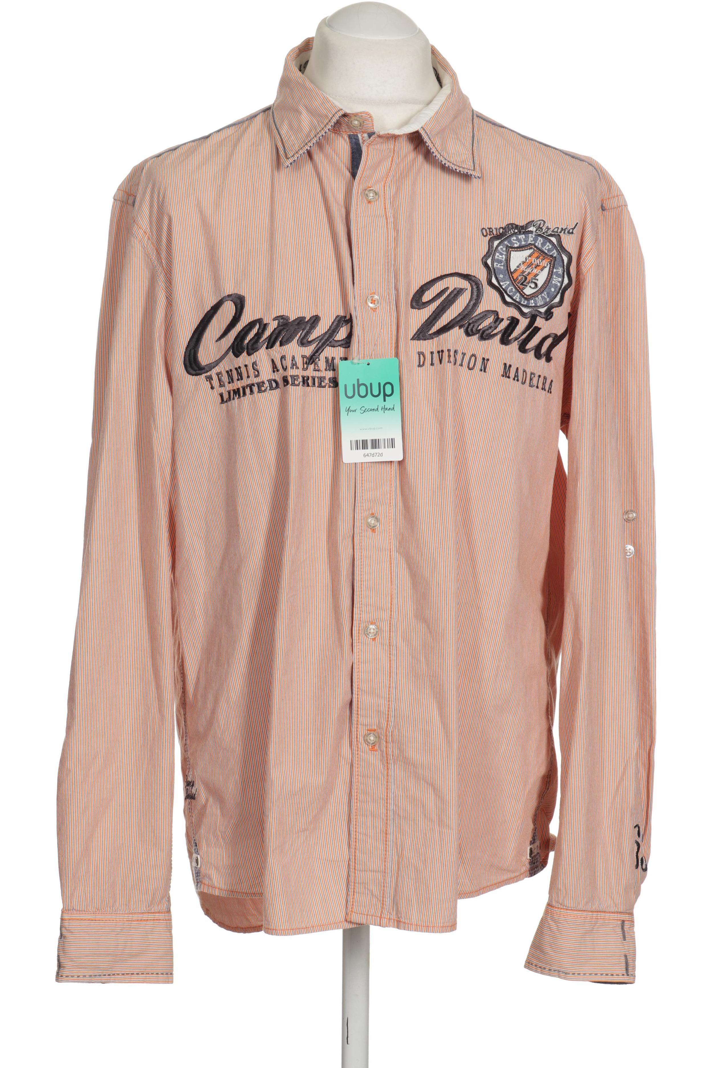 

Camp David Herren Hemd, orange, Gr.