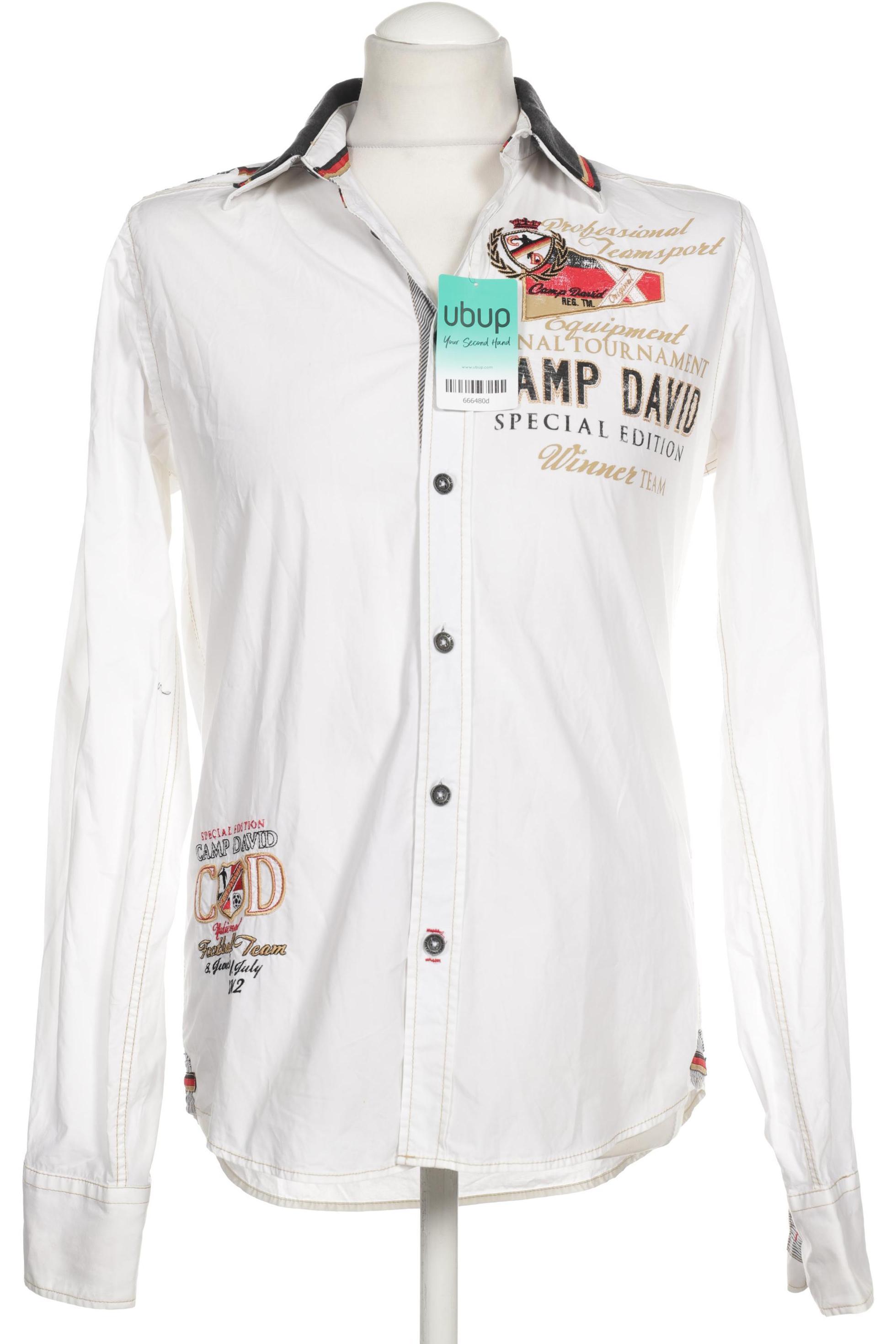 Thumbnail - Camp David Herren Hemd, weiß, Gr.
