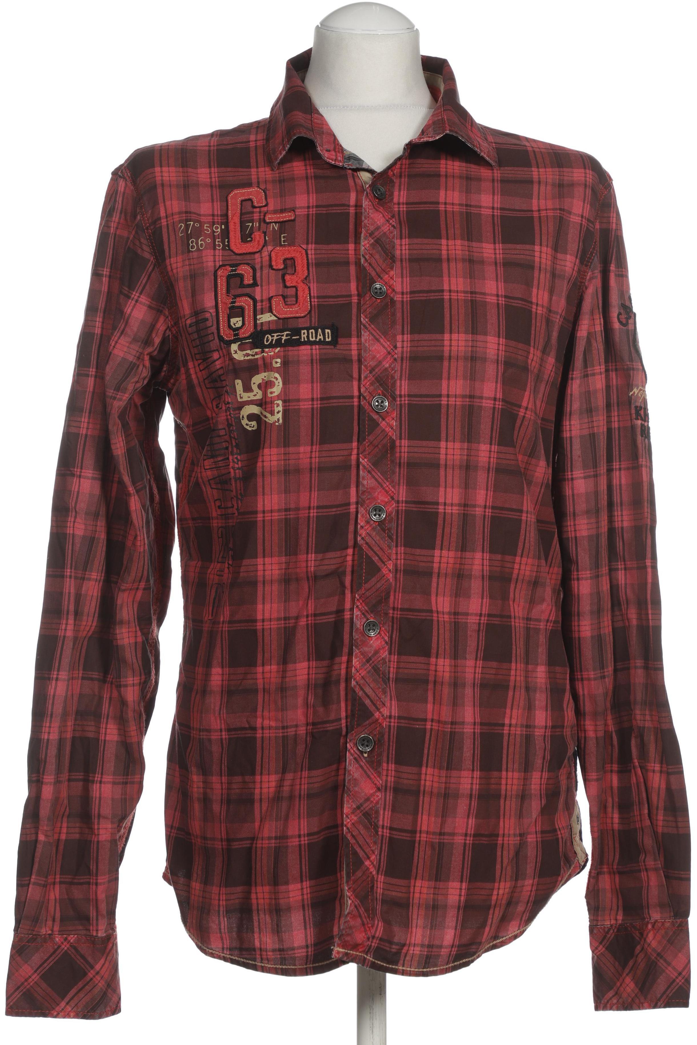 

Camp David Herren Hemd, rot, Gr.