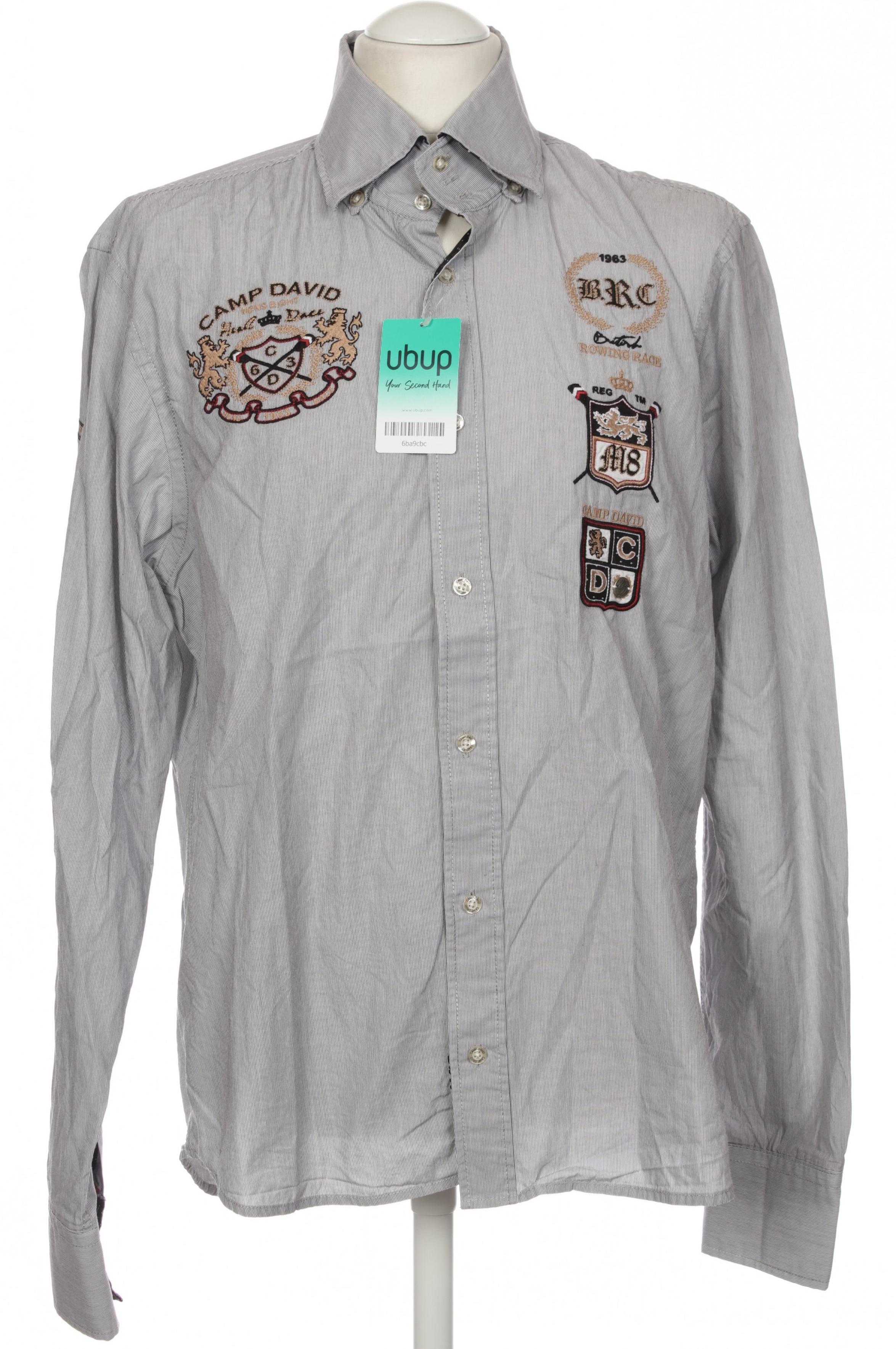 Thumbnail - Camp David Herren Hemd, blau, Gr.