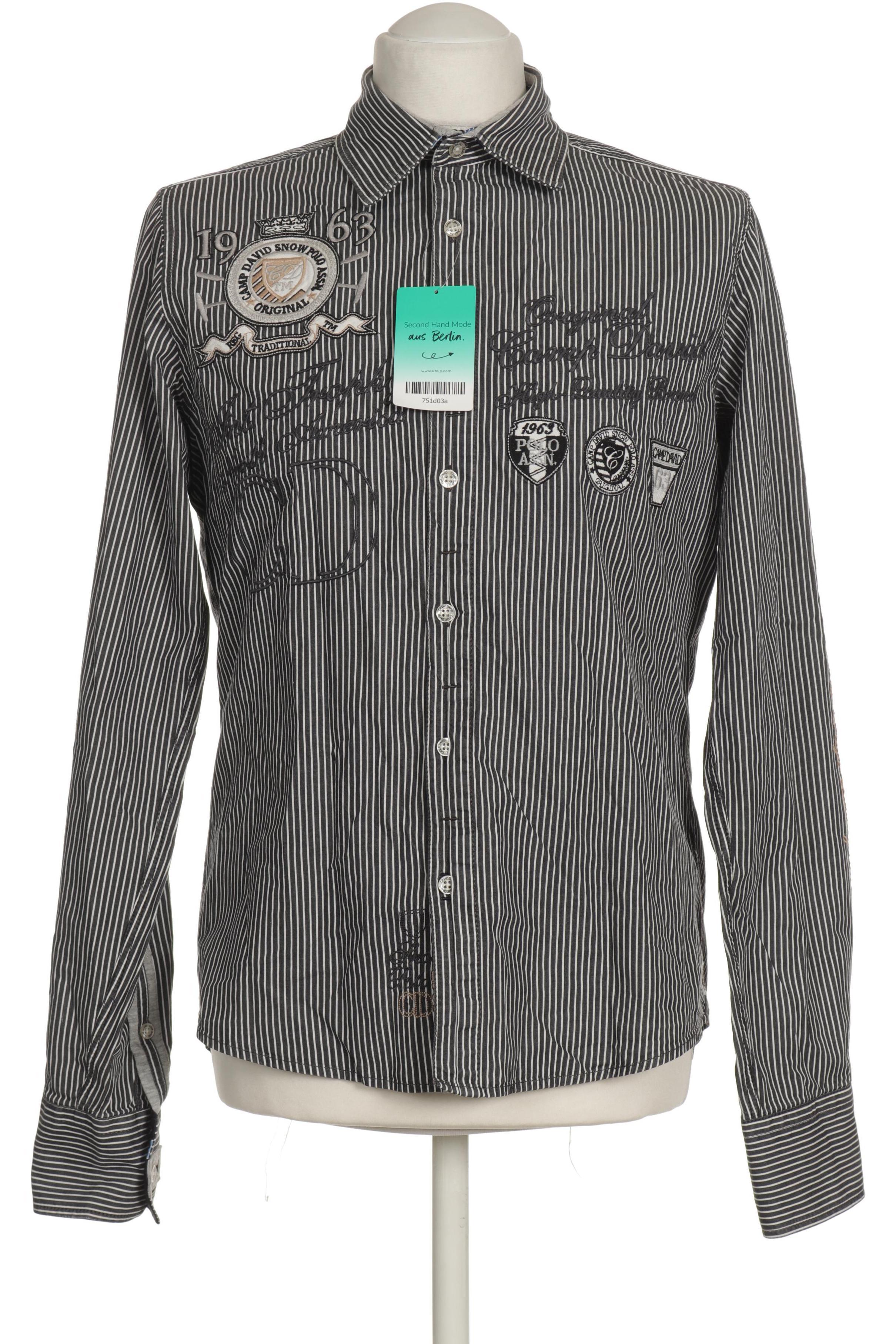 Thumbnail - Camp David Herren Hemd, grau, Gr.